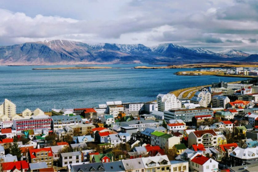 Reykjavik in IJsland