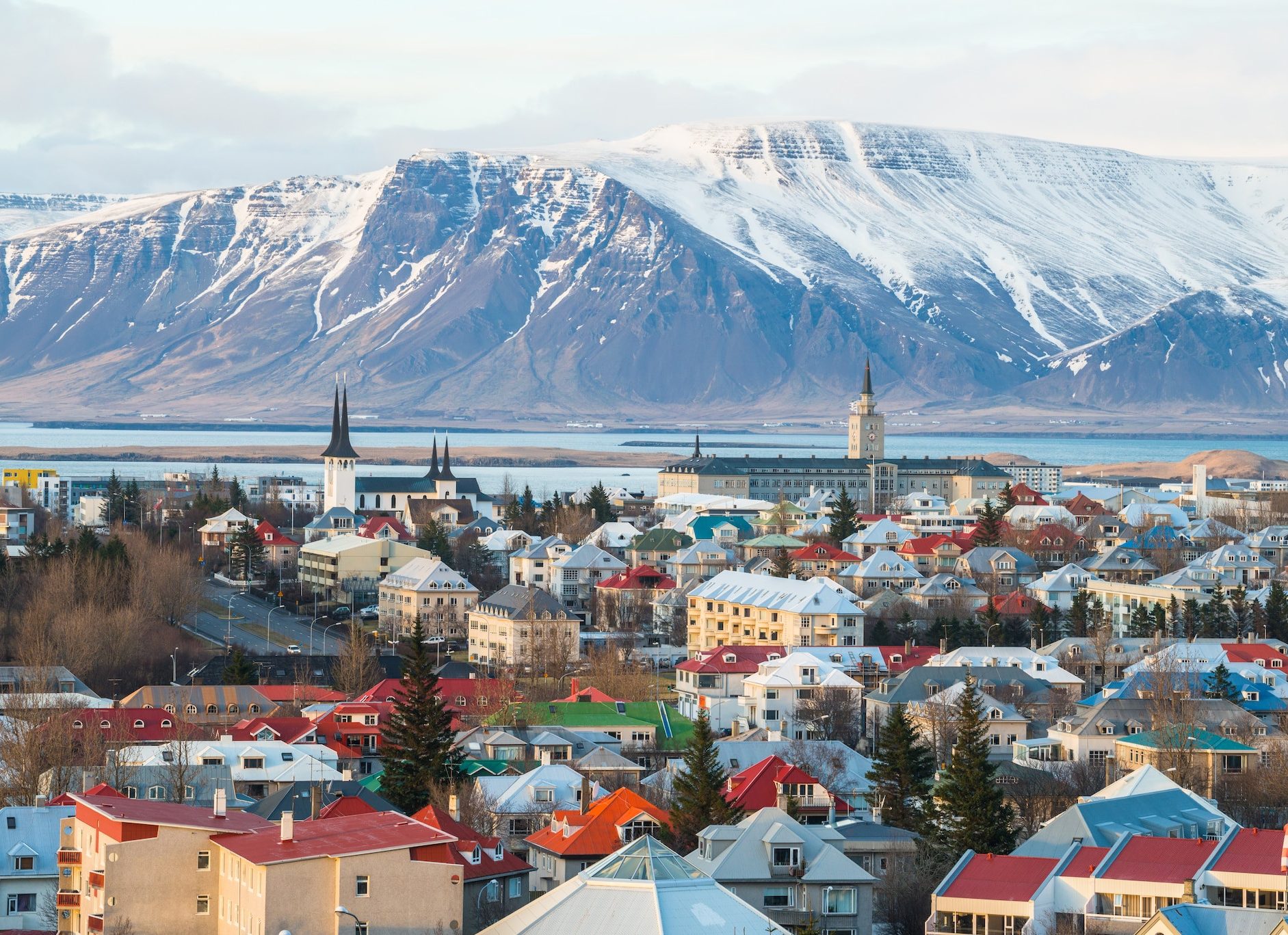 Reykjavík in IJsland