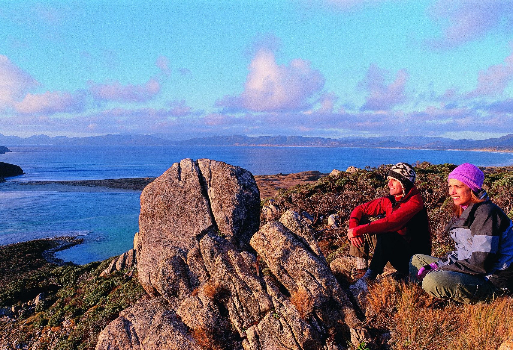 Wandelen op Stewart Island in Nieuw-Zeeland