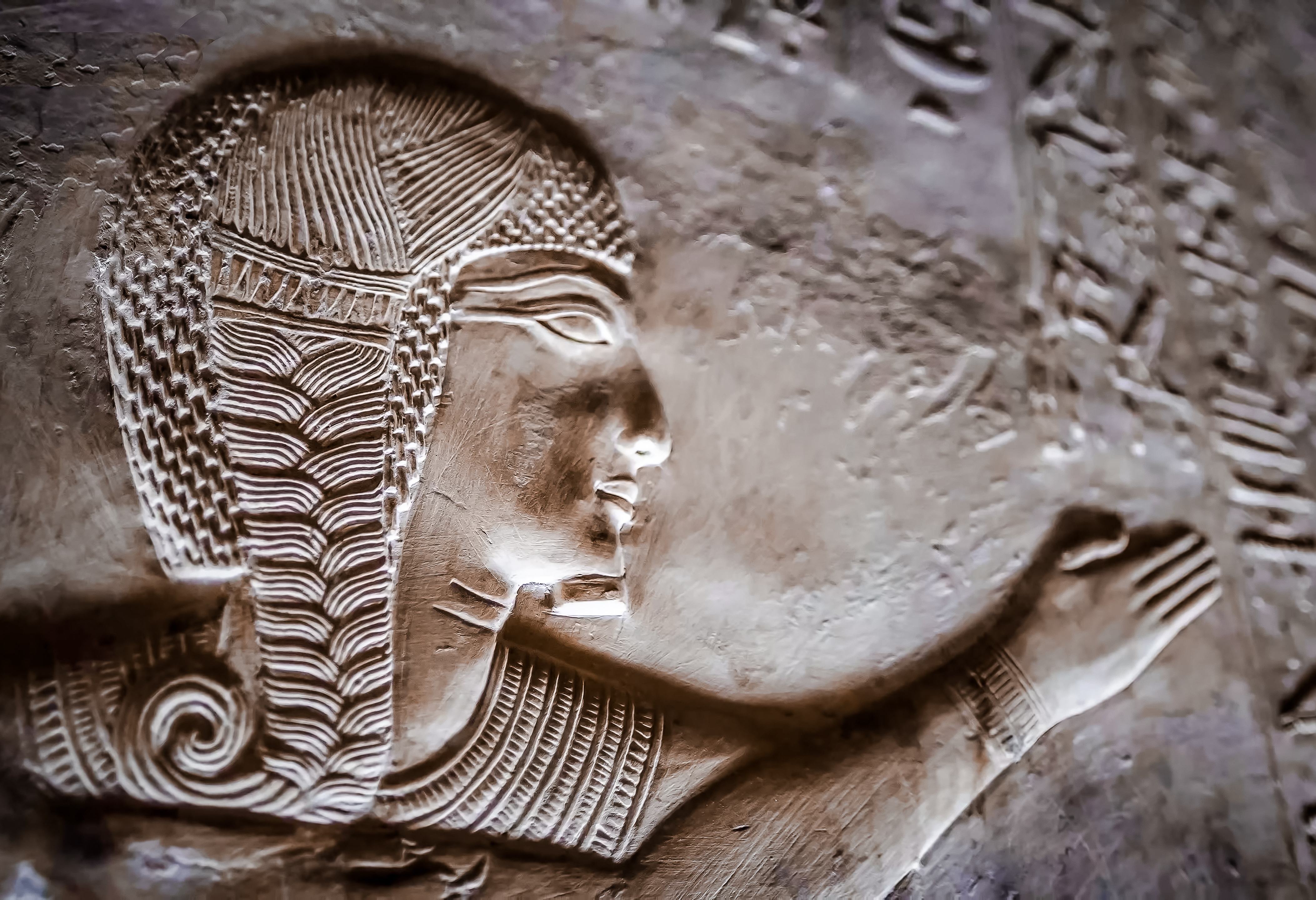 egypte-saqqara-sakkara-muur-beeltenis