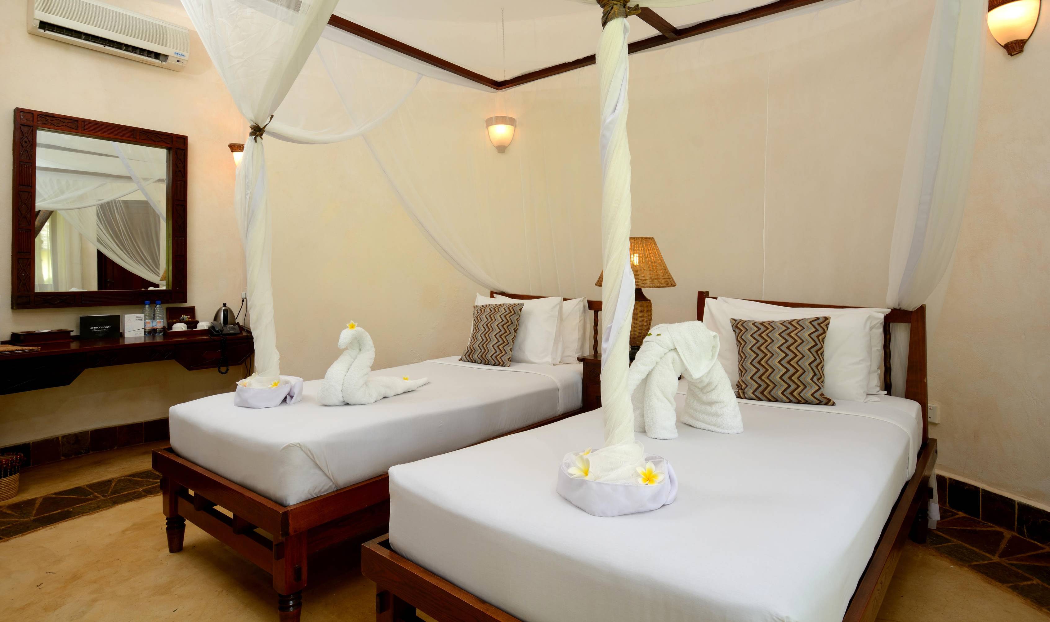 Superior Garden Family Unit in het Ocean Paradise Resort op Zanzibar