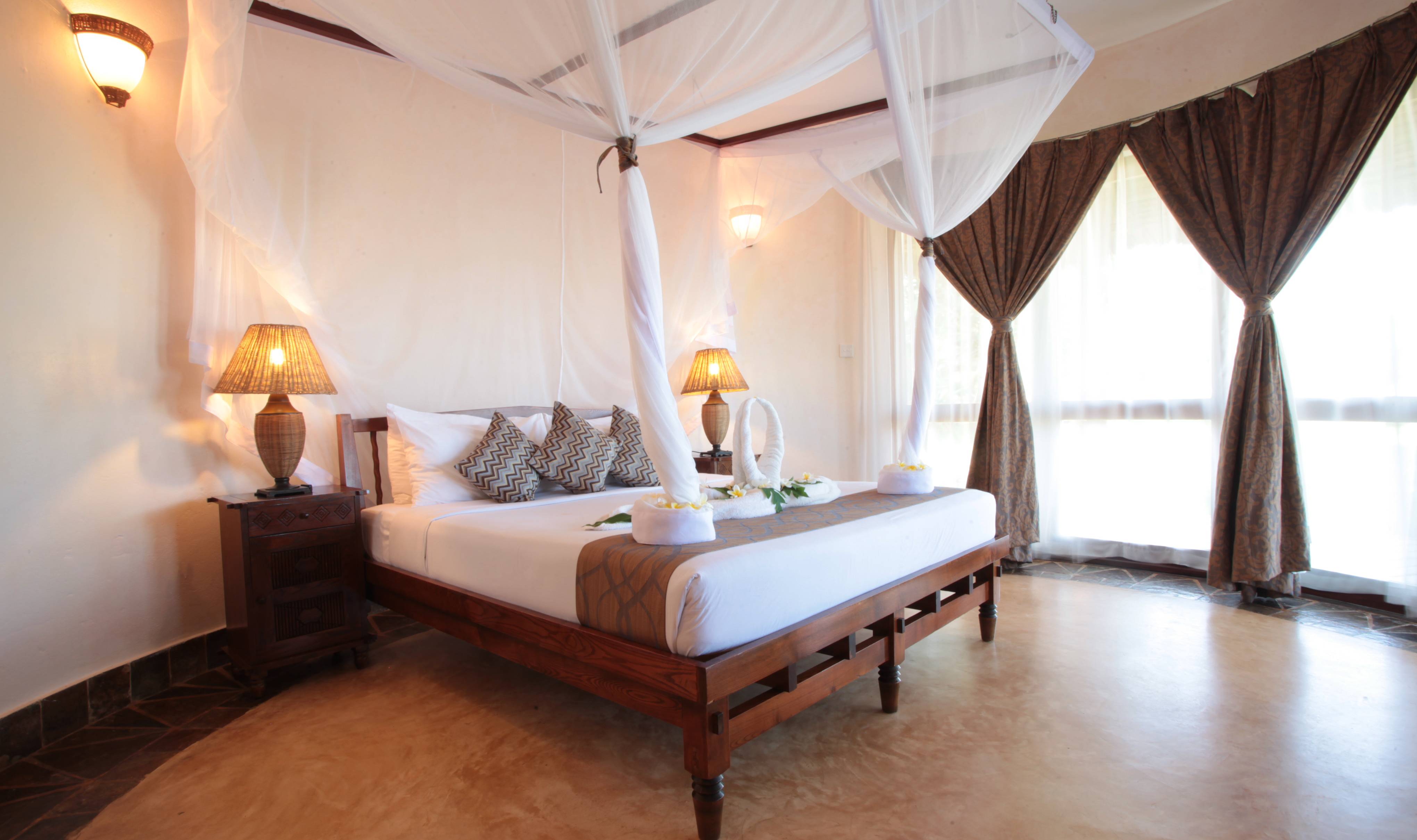 Superior Garden Family Unit in het Ocean Paradise Resort op Zanzibar