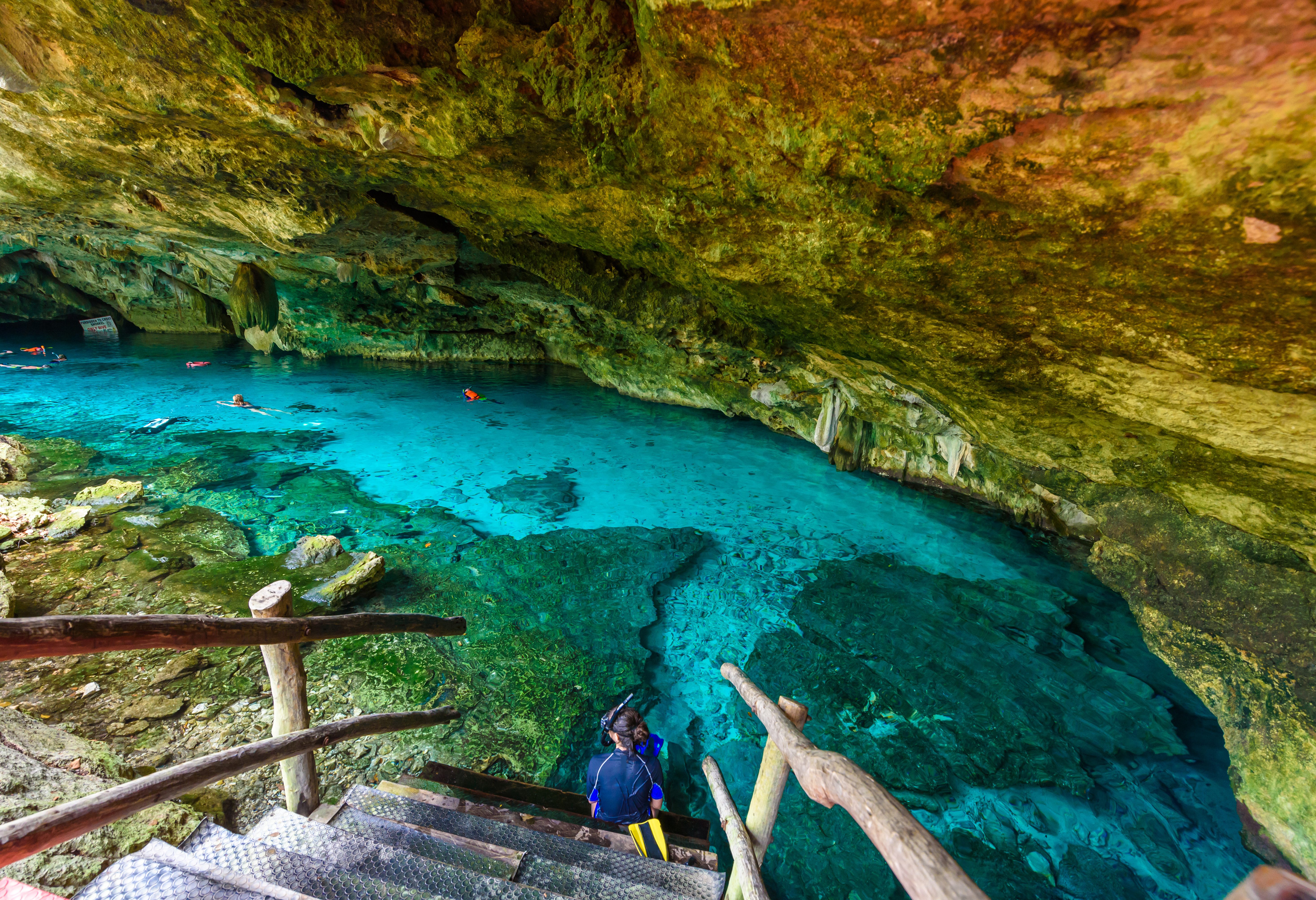 Cenote bij Tulum