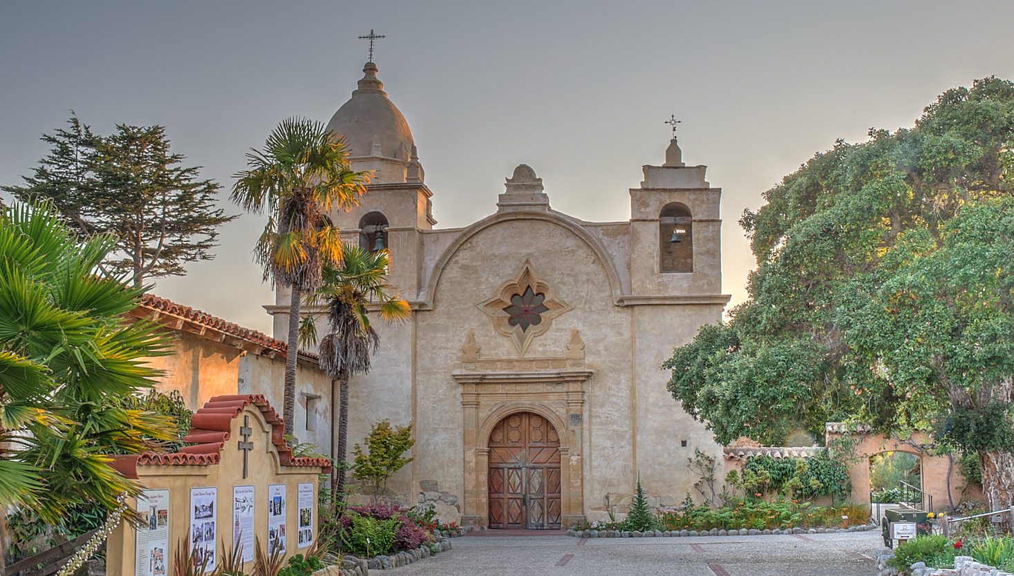 De Spaanse missiepost in Carmel by the Sea, Amerika