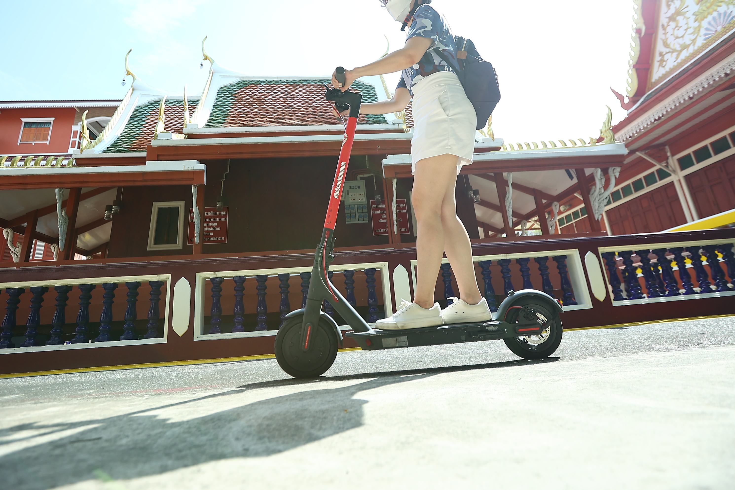 E-step tour door Bangkok in Thailand