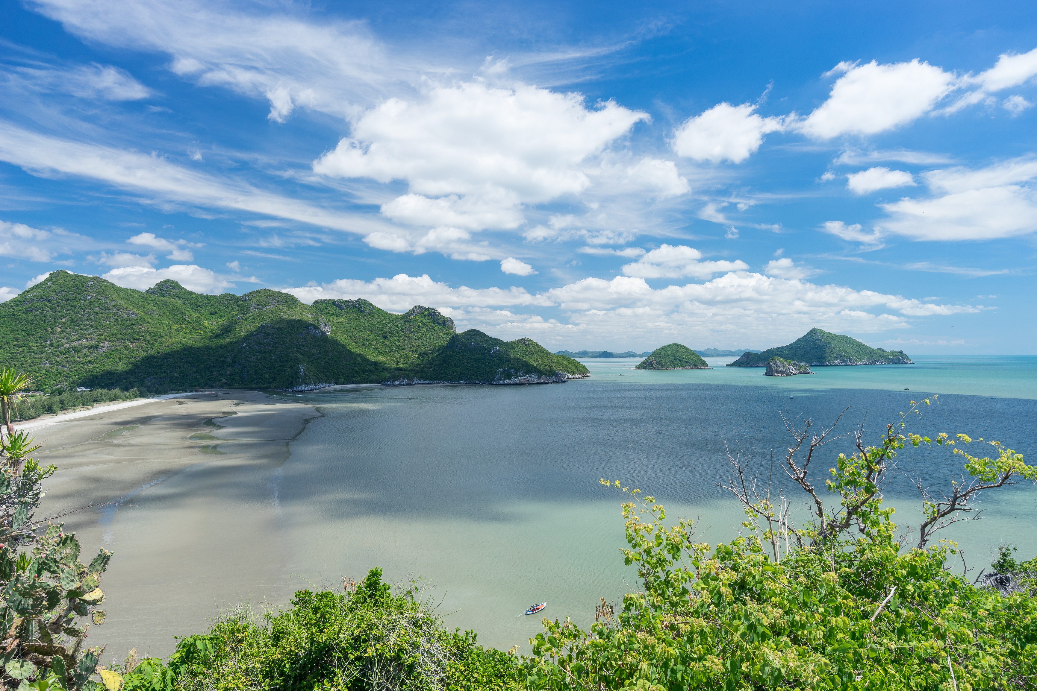 Het groene Hua Hin in Thailand