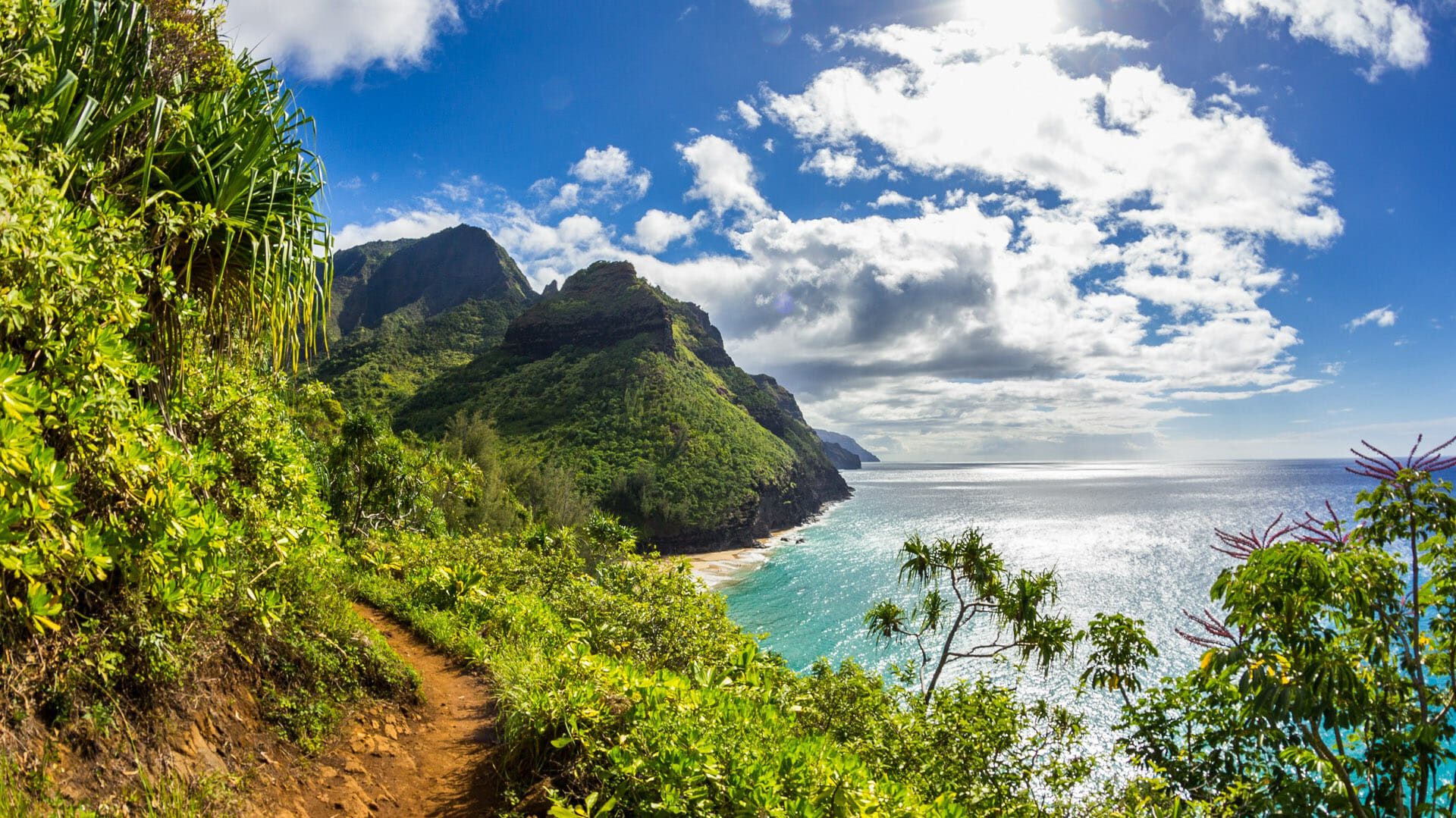 Het eiland Kauai, Hawaii