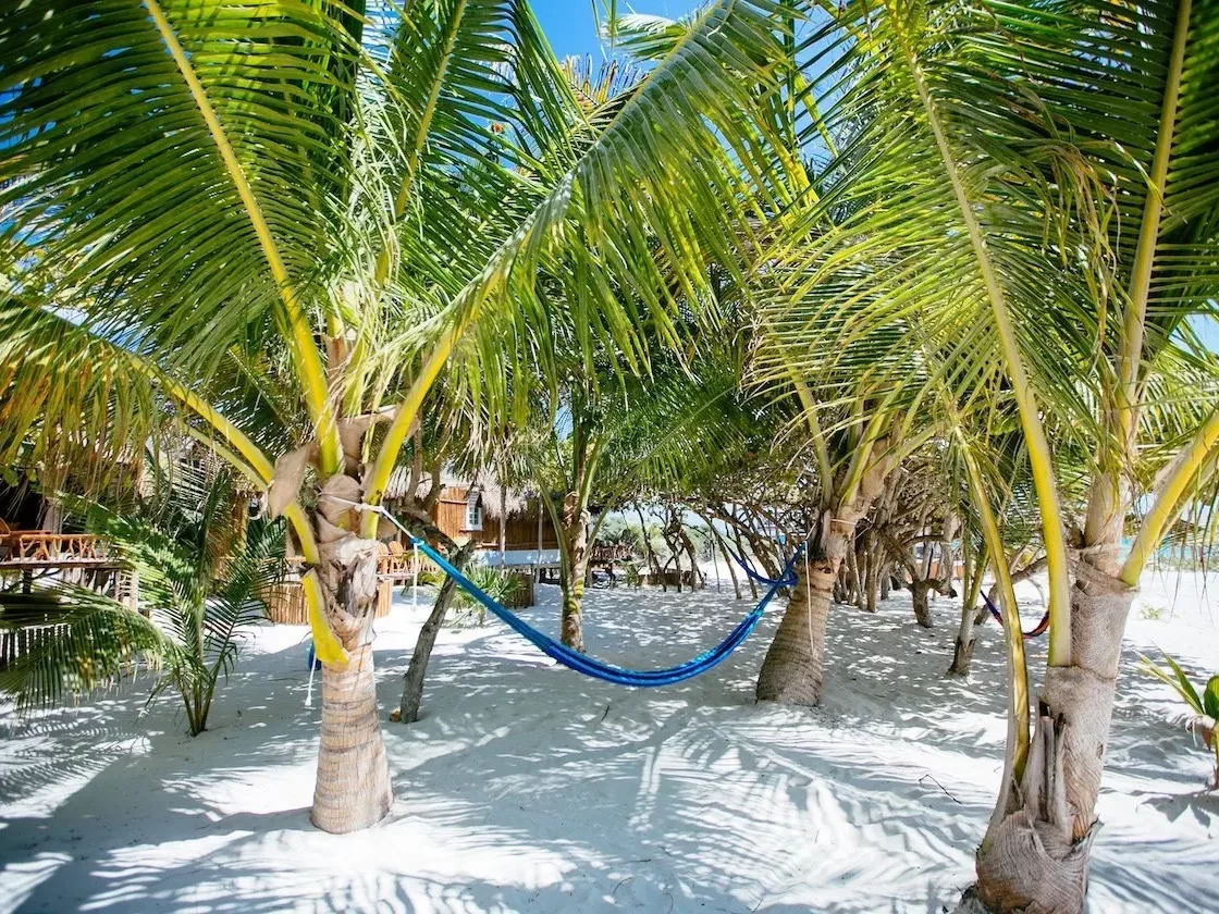 Het strand van Tulum, Mexico