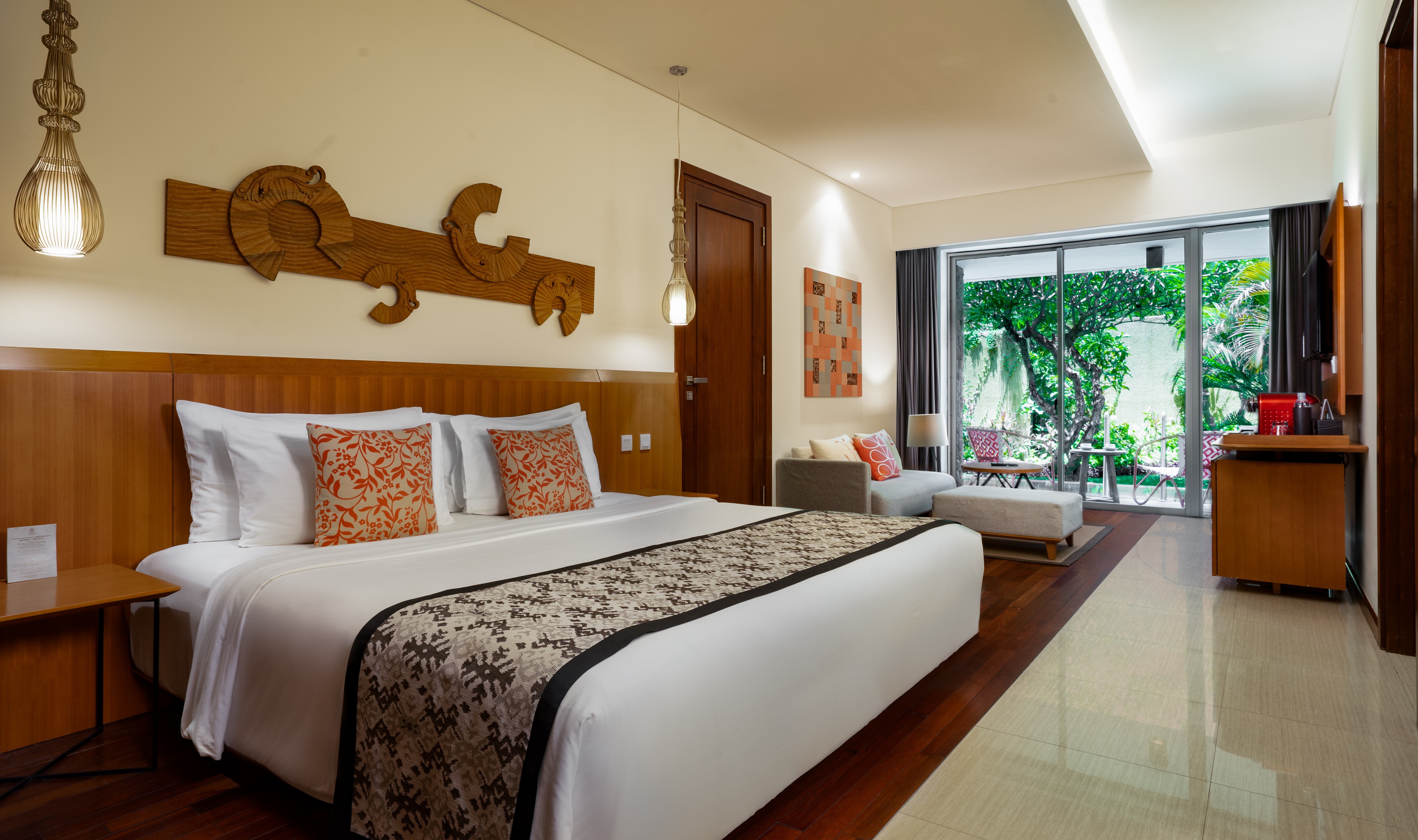 Deluxe Pool Access kamer in het Merusaka Nusa Dua op Bali in Indonesie