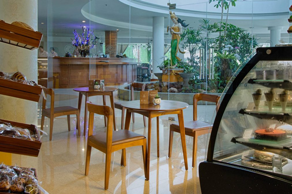 CakeShop van het Merusaka Nusa Dua op Bali in Indonesie