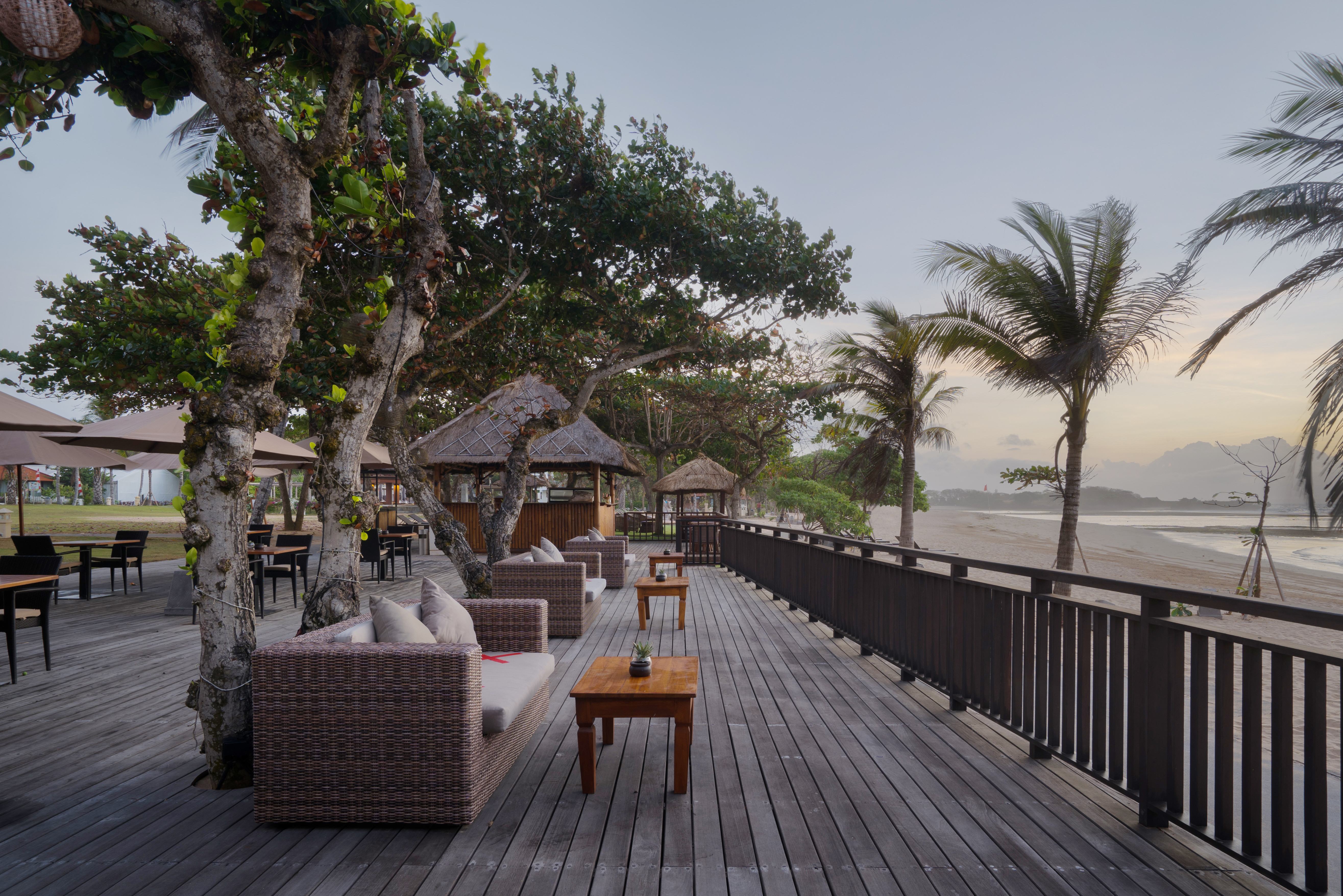 Jajan by the Sea in het Merusaka Nusa Dua op Bali in Indonesie