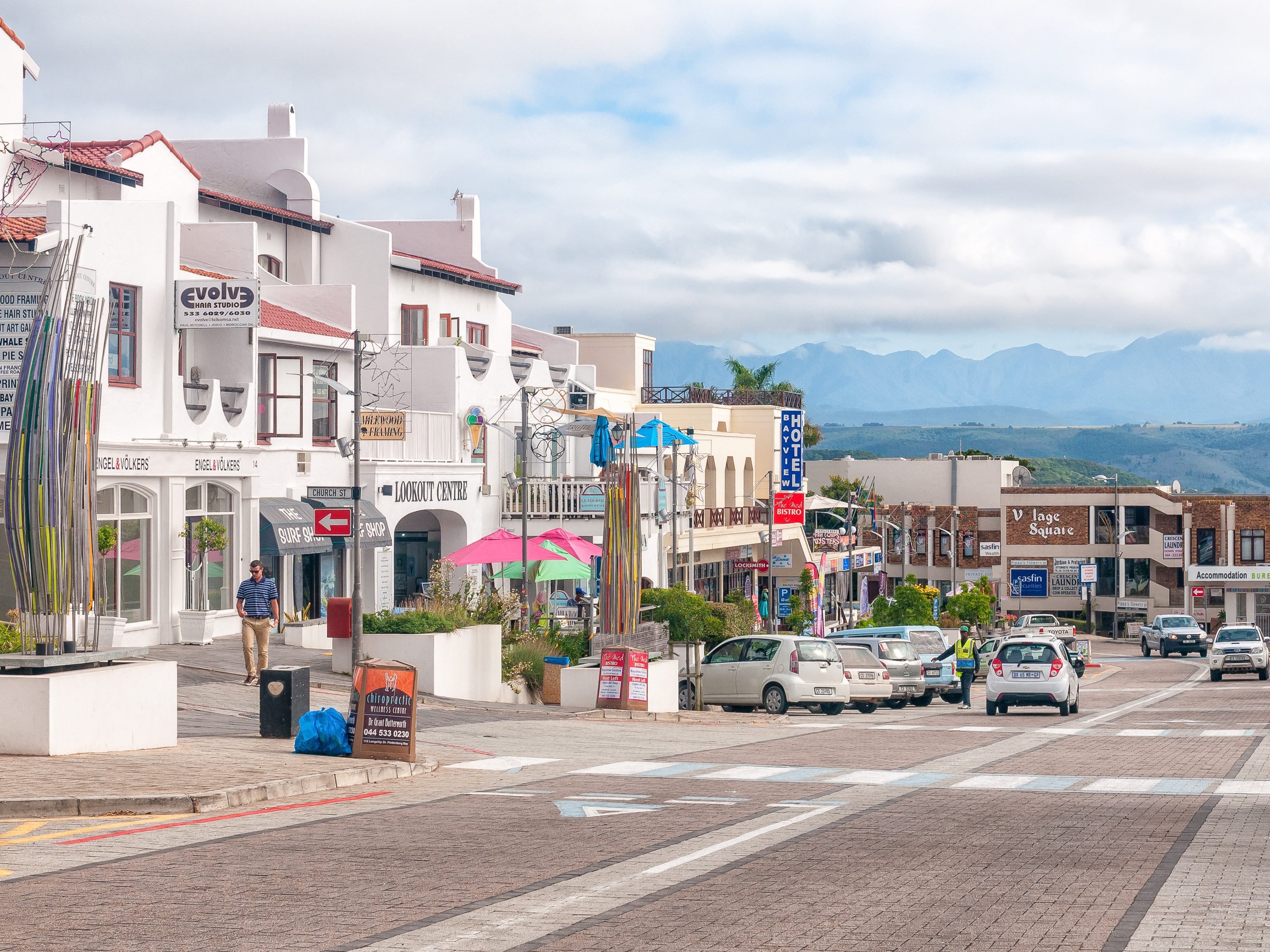 Ontdek het centrum van Plettenberg Bay in Zuid-Afrika