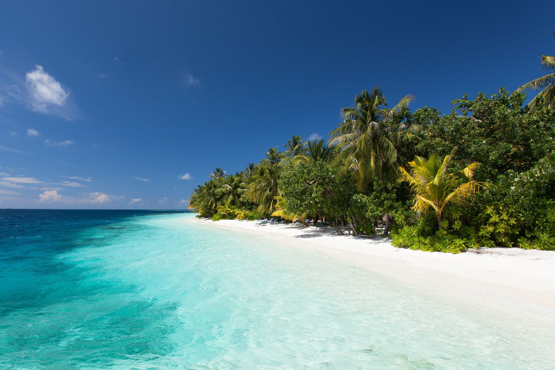 Vilamendhoo Resort op de Malediven het eiland