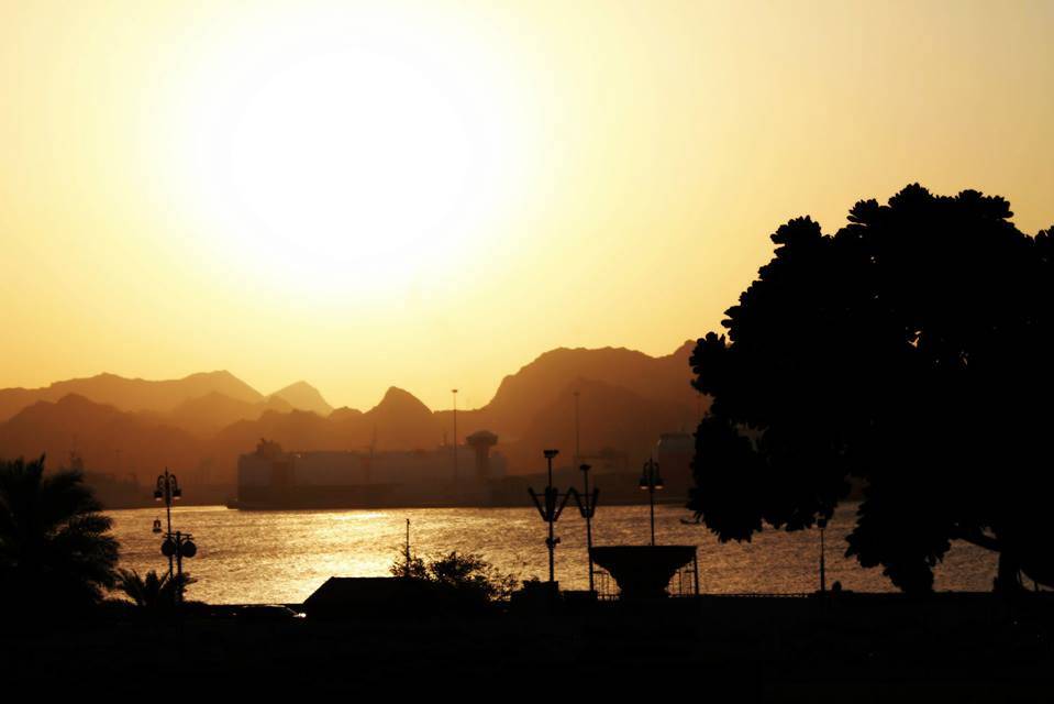 Oman Muscat zonsopgang