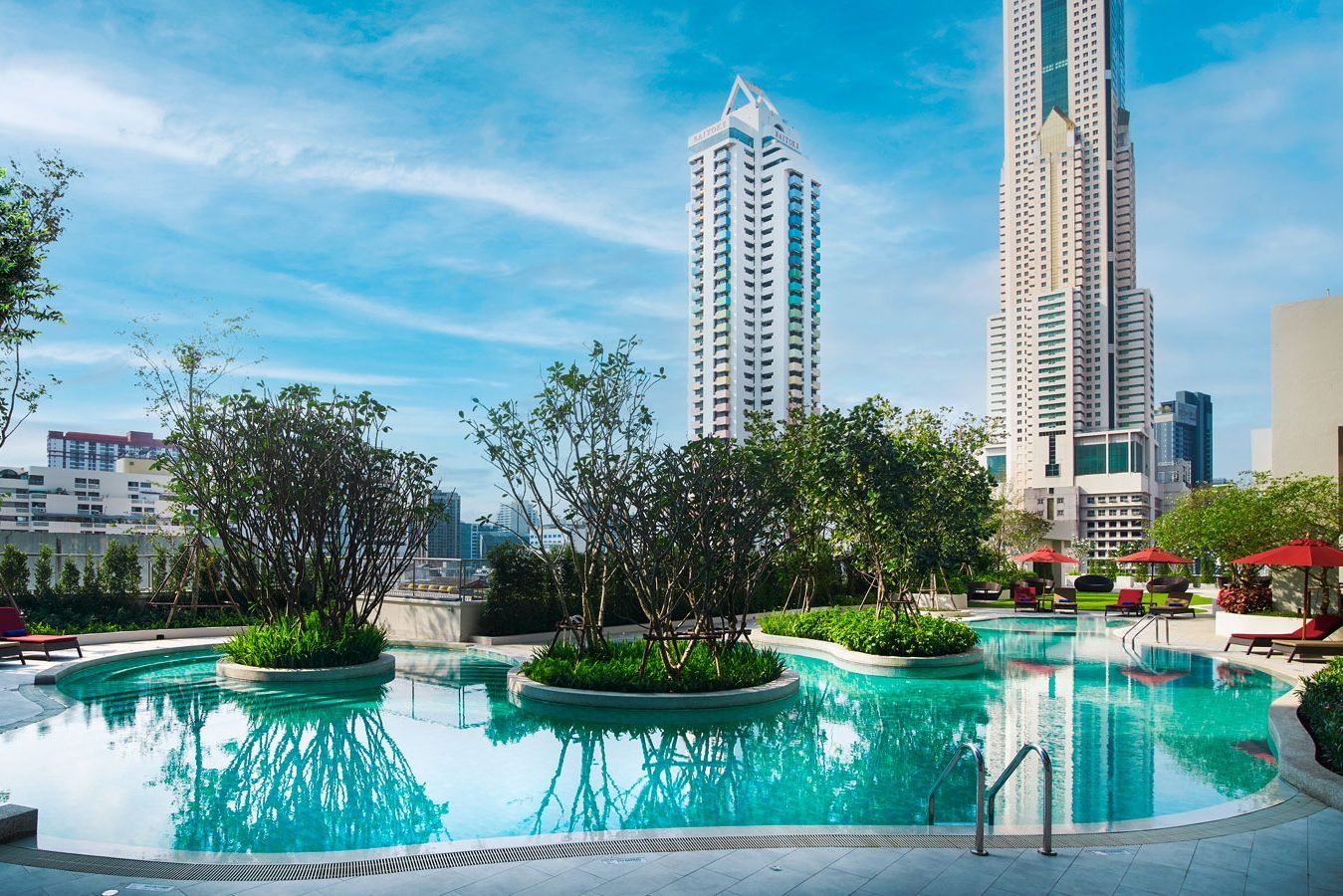 Thailand Bangkok Amari Watergate hotel zwembad