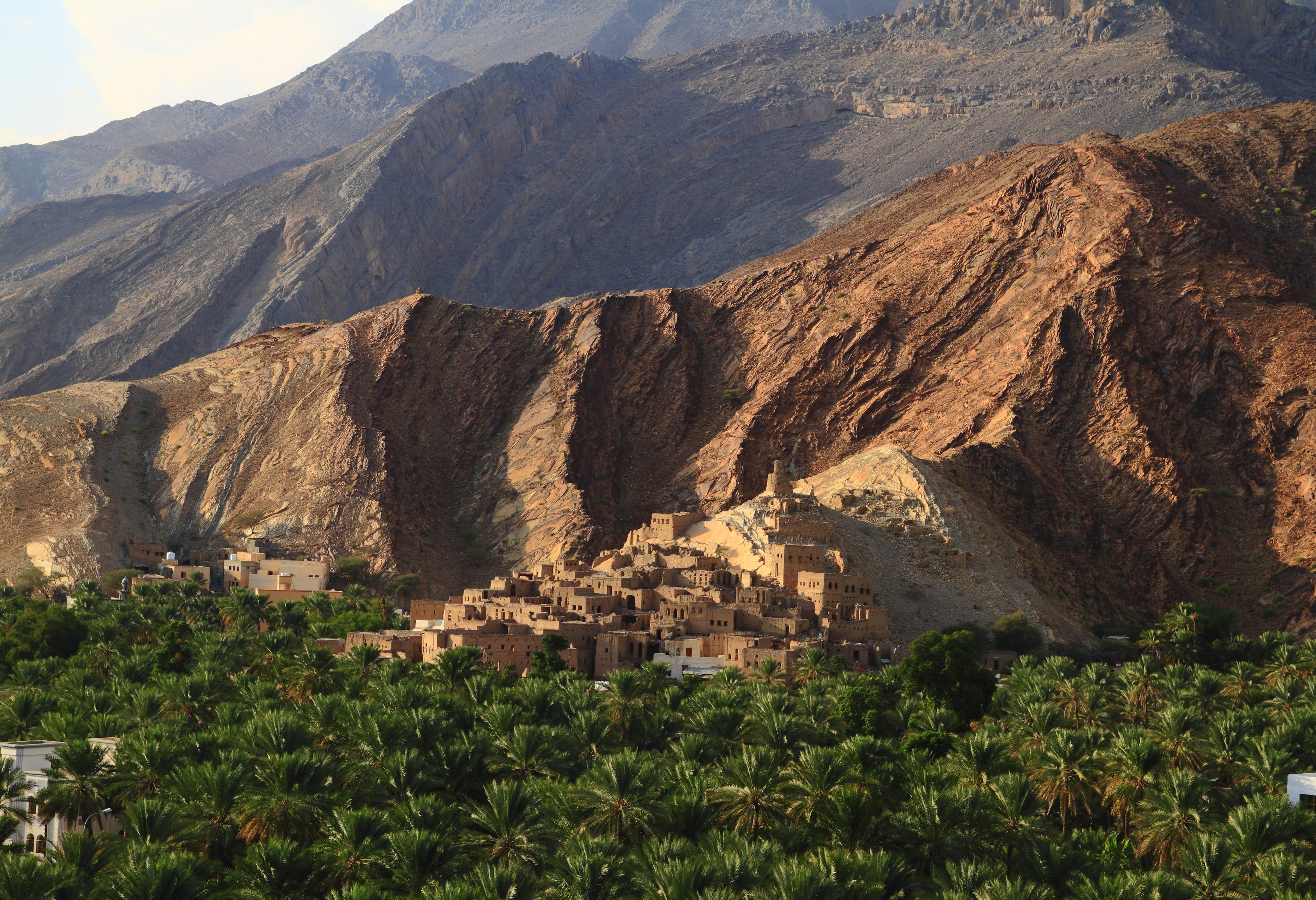 Birkat Al Mauz nabij Nizwa in OMan
