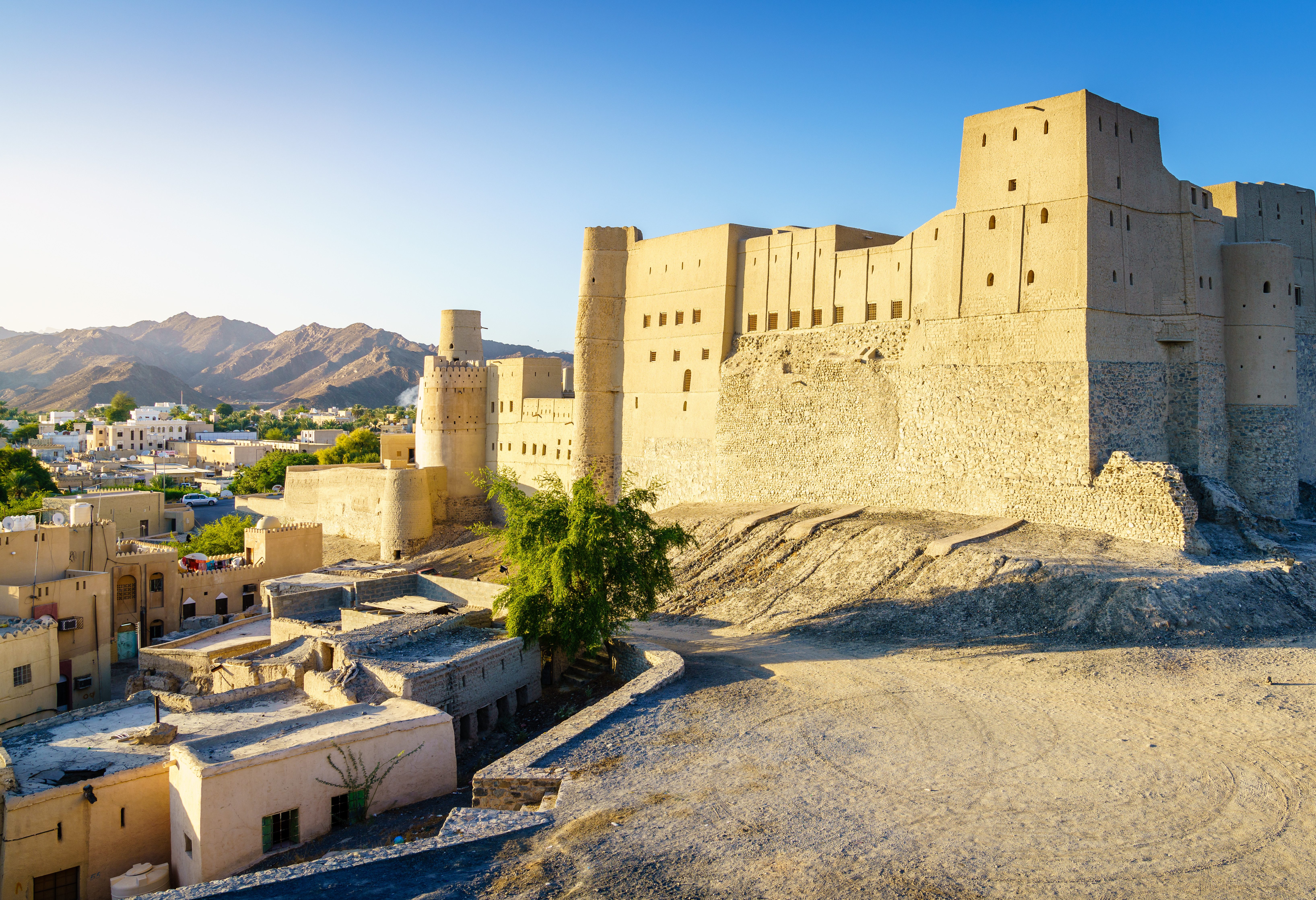Imposante Bahla Fort in Oman