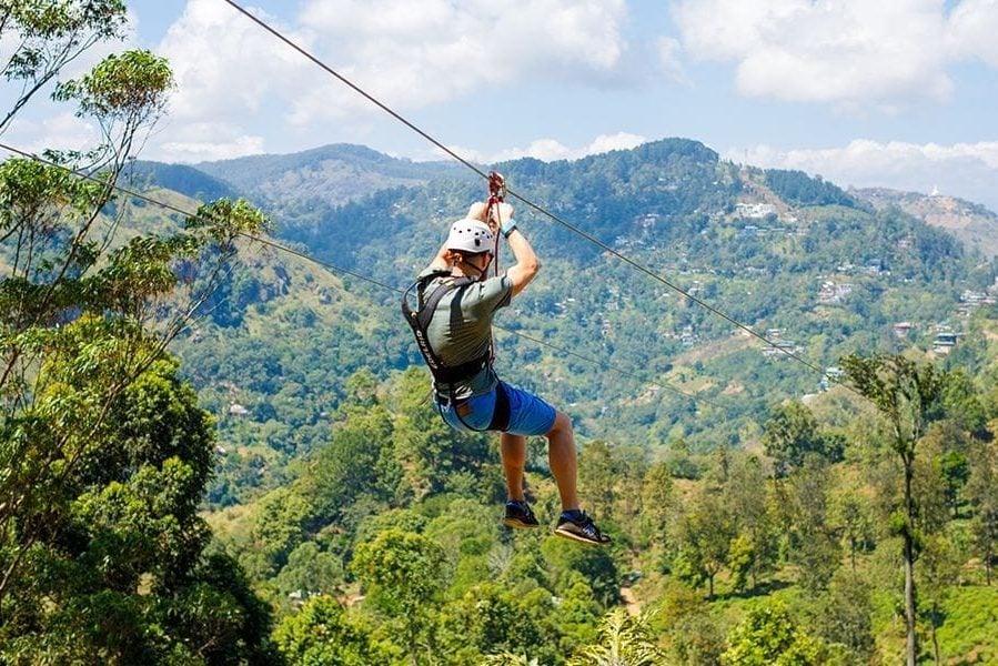 sri lanka ella ziplining