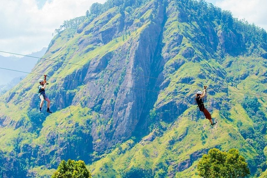 sri lanka ella ziplining
