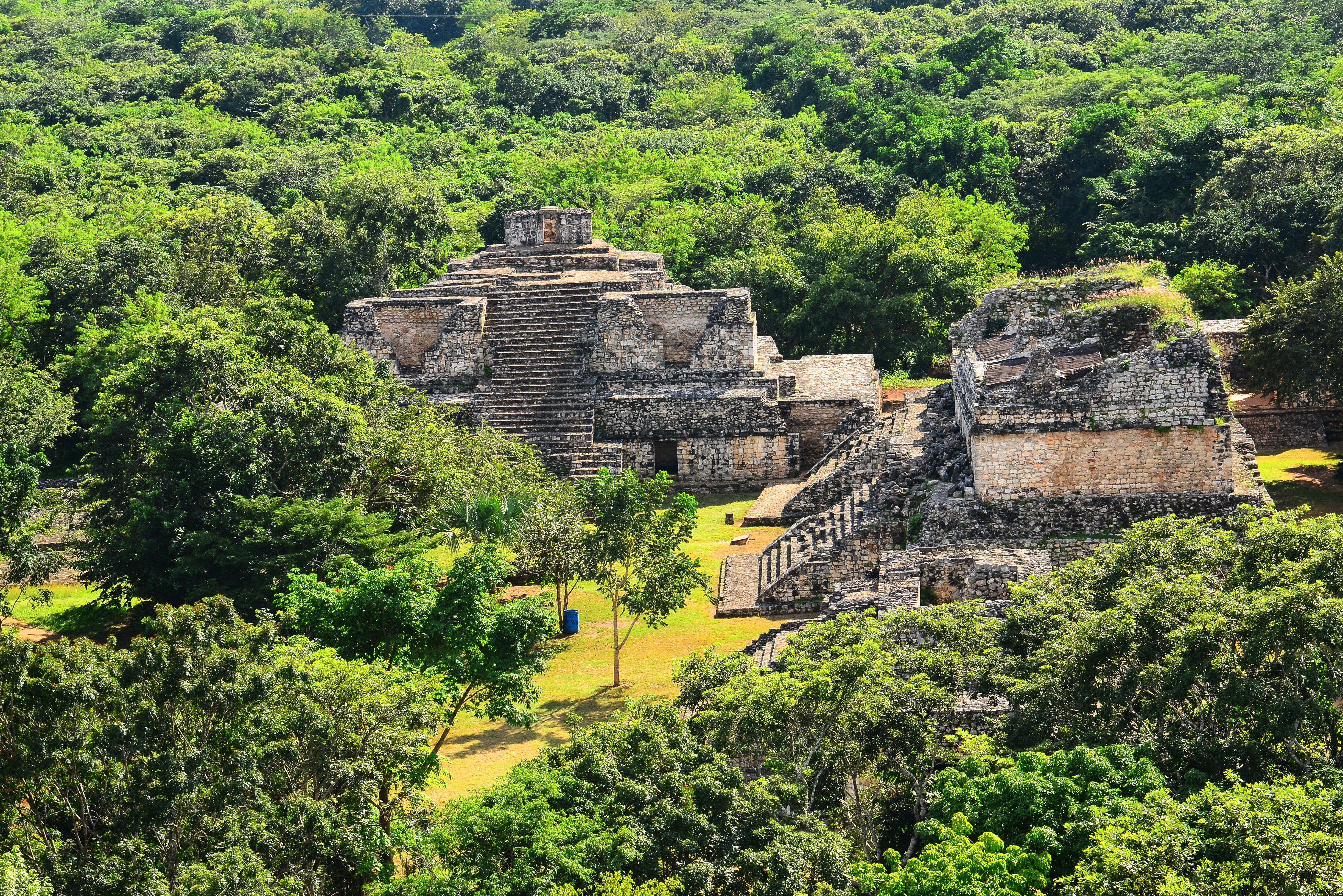 Maya-tempel Ek Balam in Yucatan