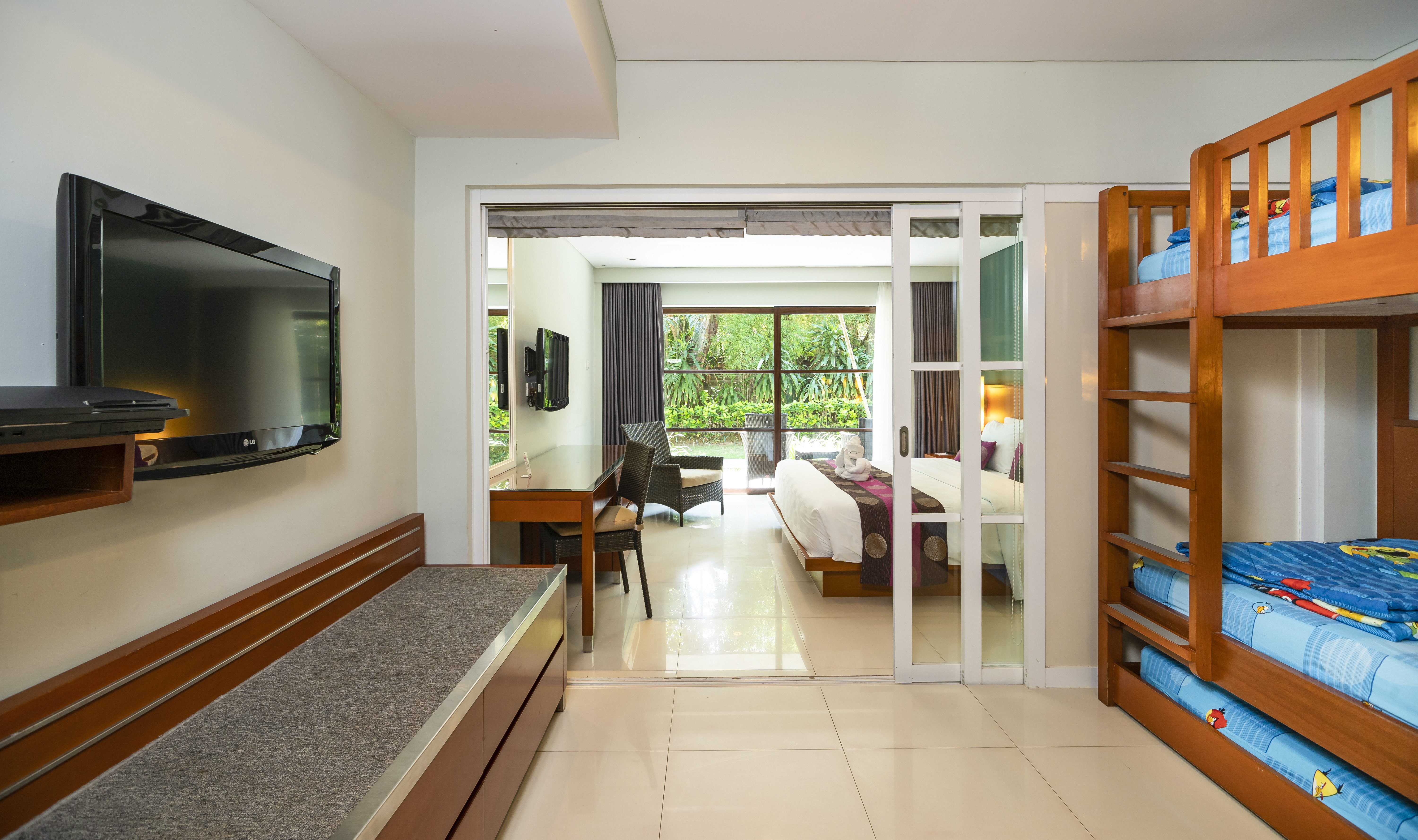 Kids Suite in het Bali Dynasty in Kuta Tuba op Bali
