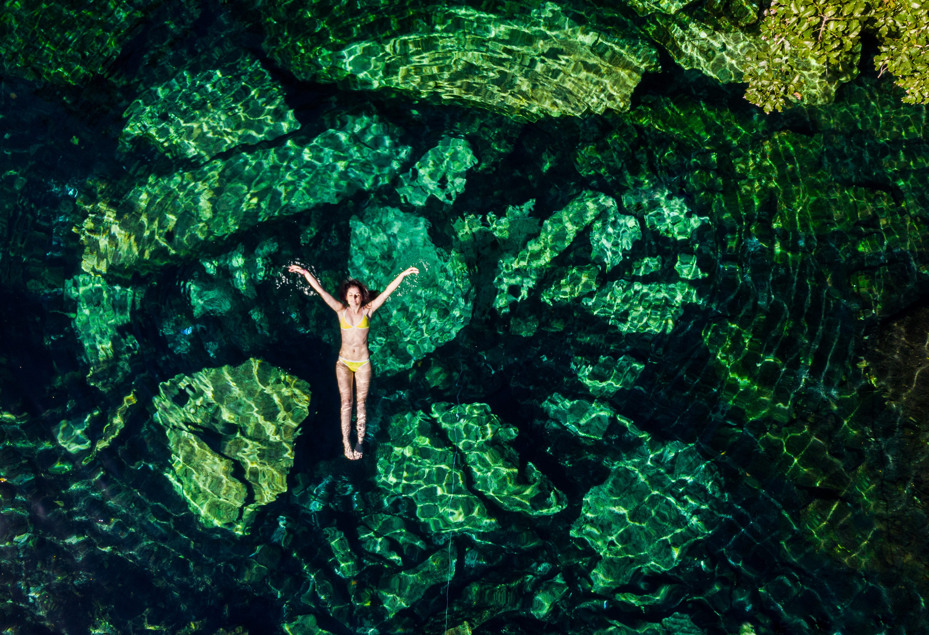 Cristalino cenote nabij Tulum