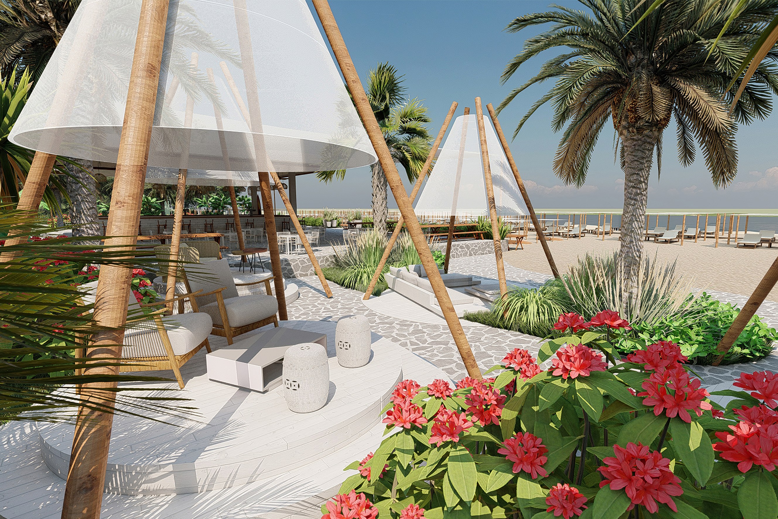 Radisson Blu Hotel Corniche strand