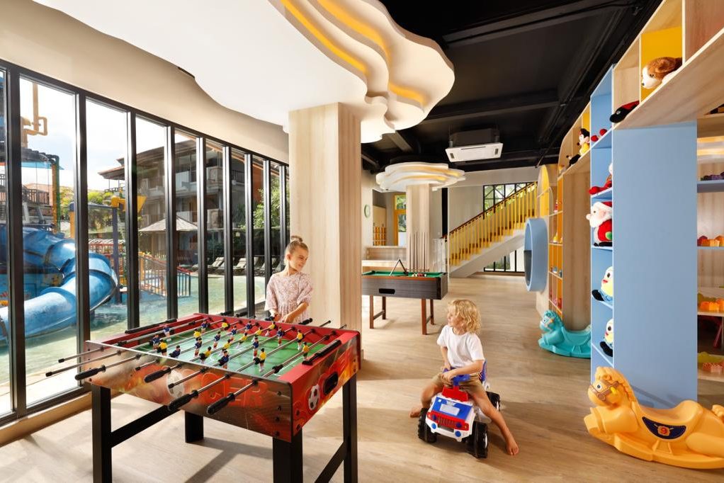 Kids Club in het Bali Dynasty in Kuta Tuban op Bali