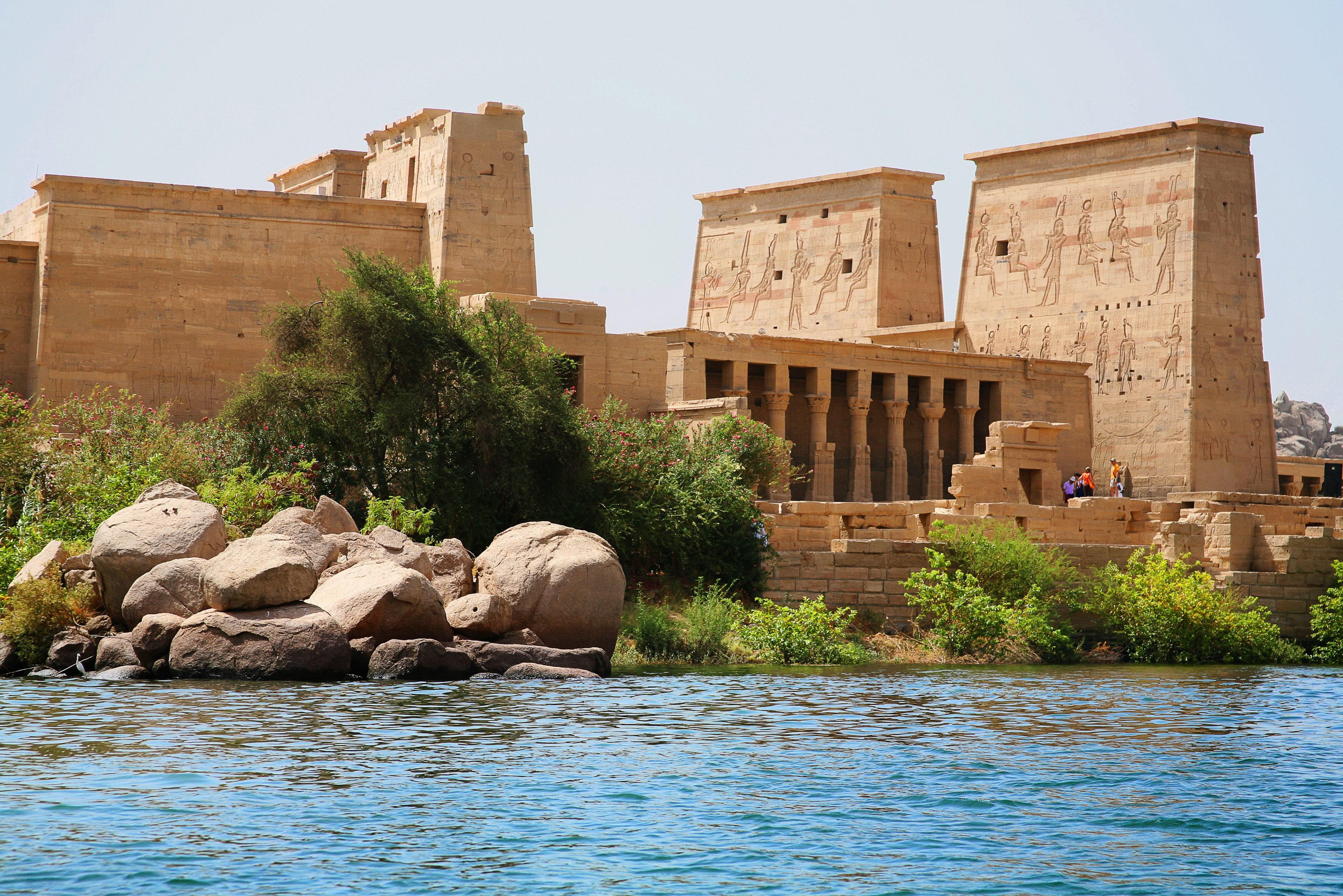 Egypte Aswan Tempel Philae excursie