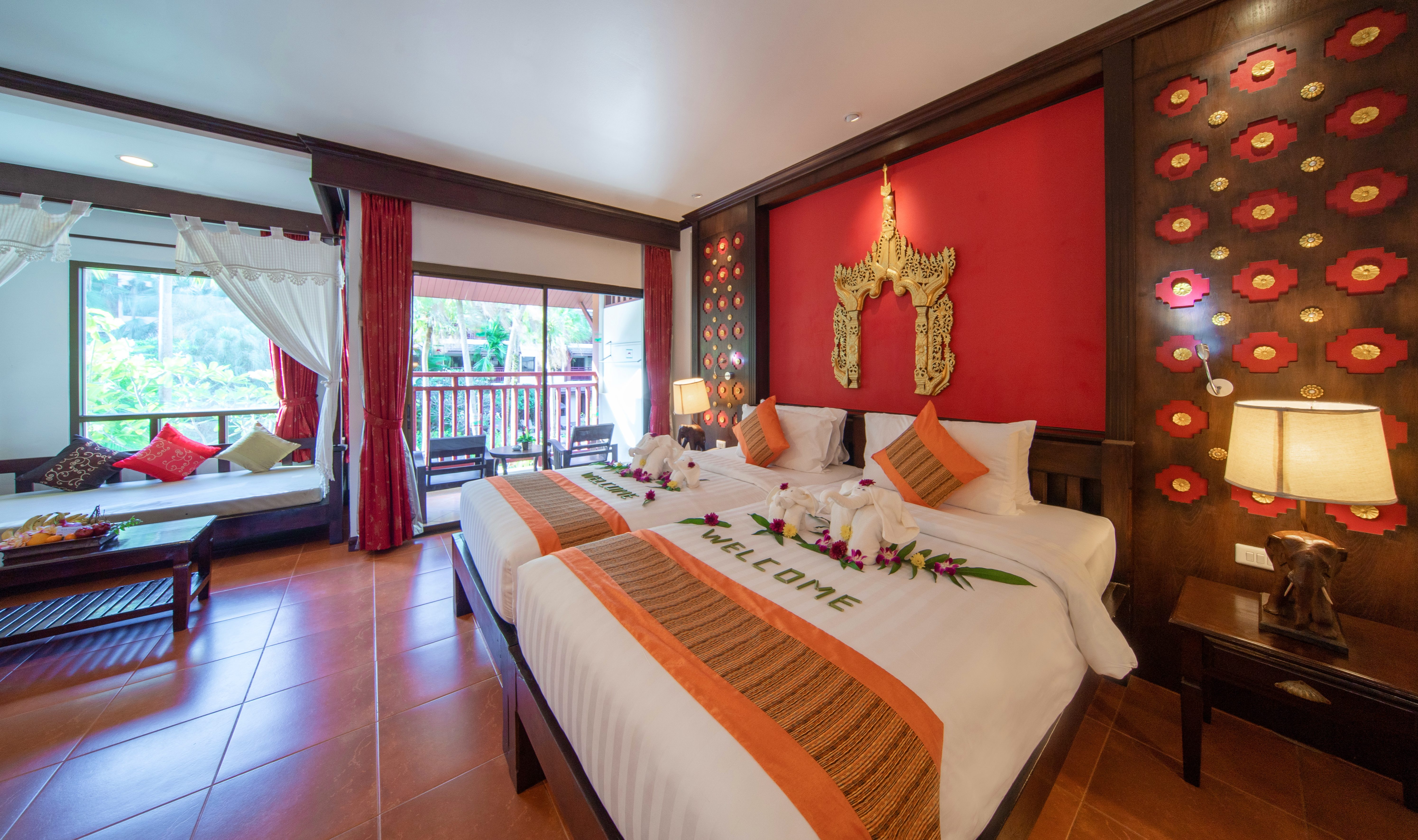 Thailand Phuket Kata Palm Resort deluxe kamer