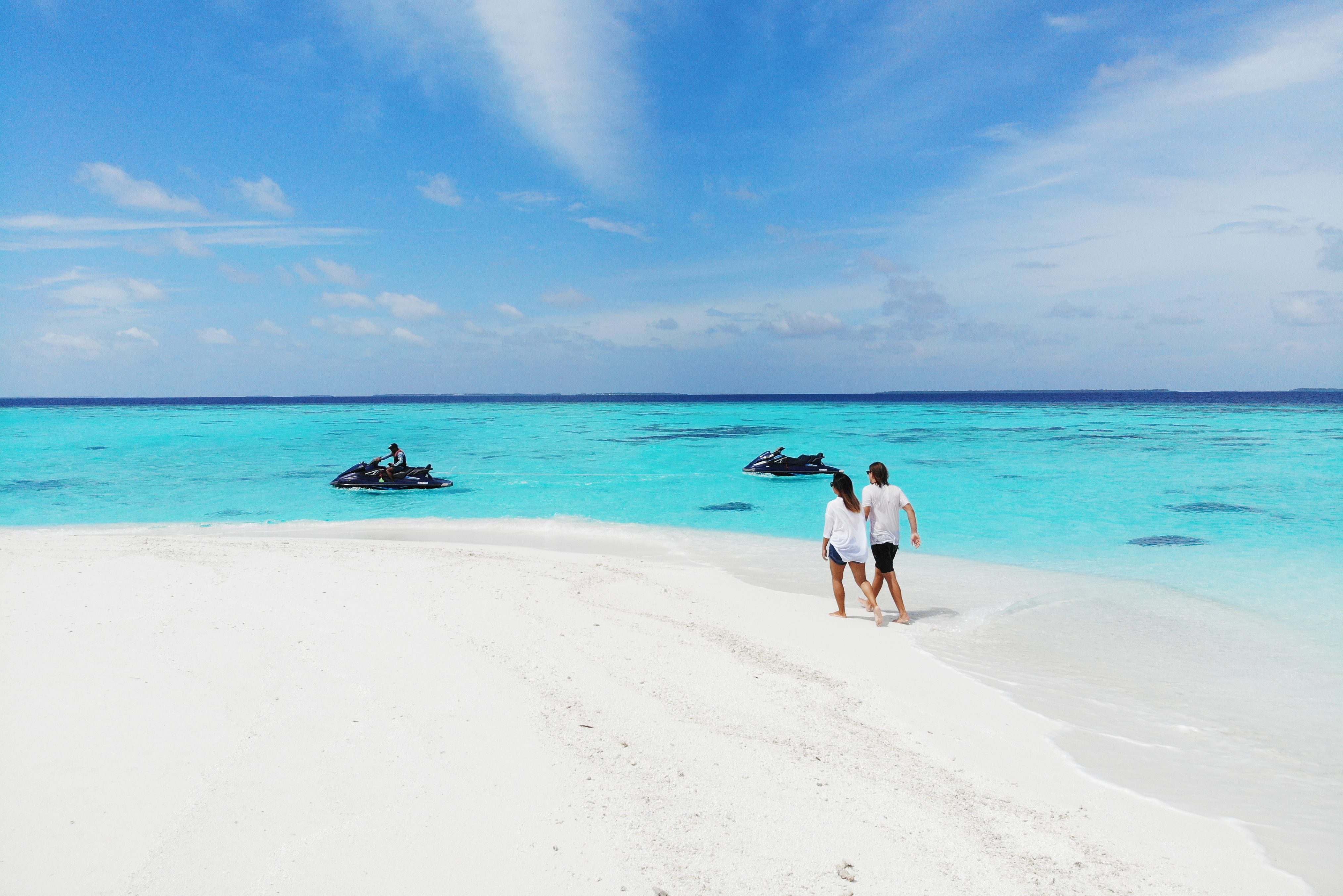 malediven eriyadu eiland sandbank