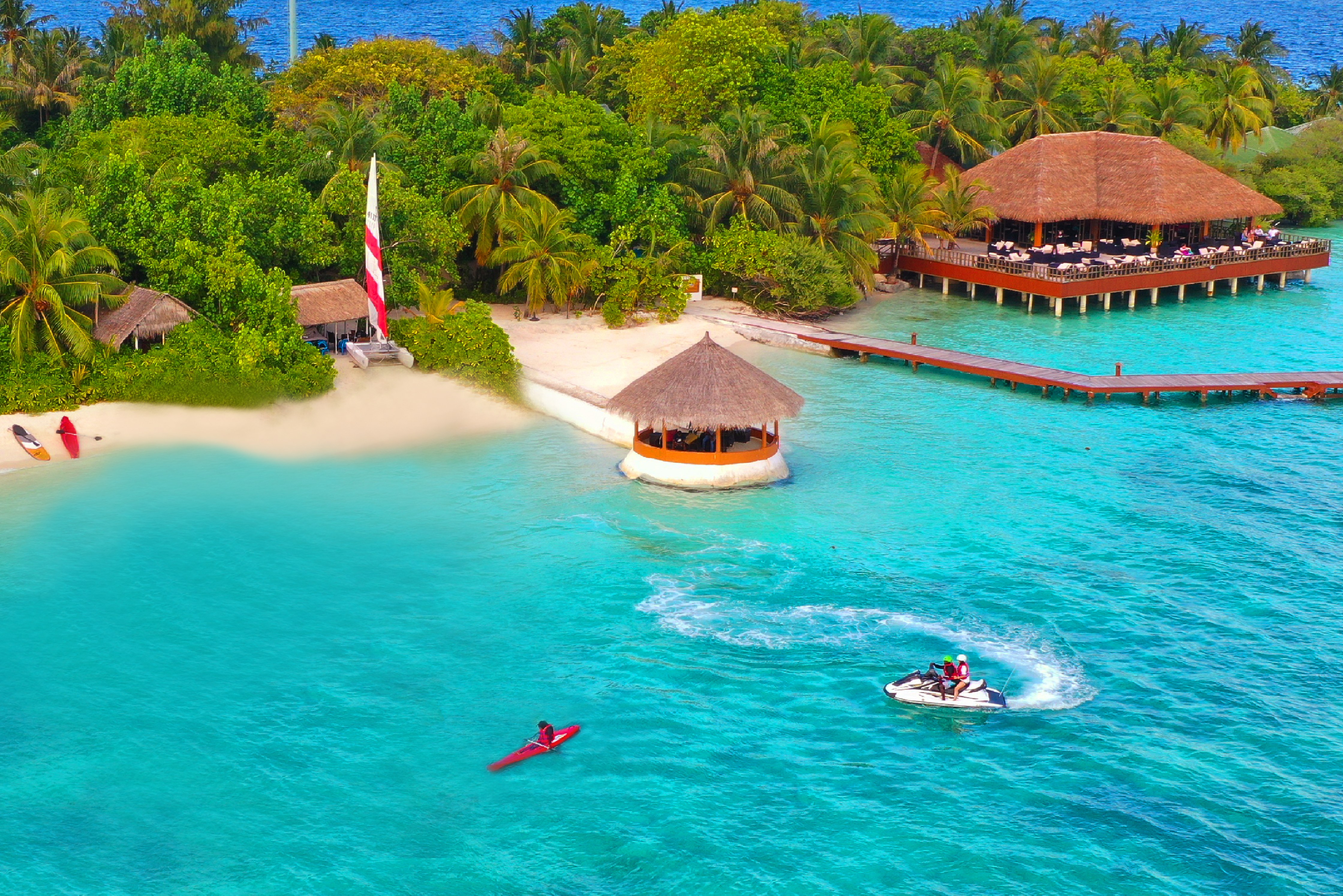 malediven eriyadu eiland watersport