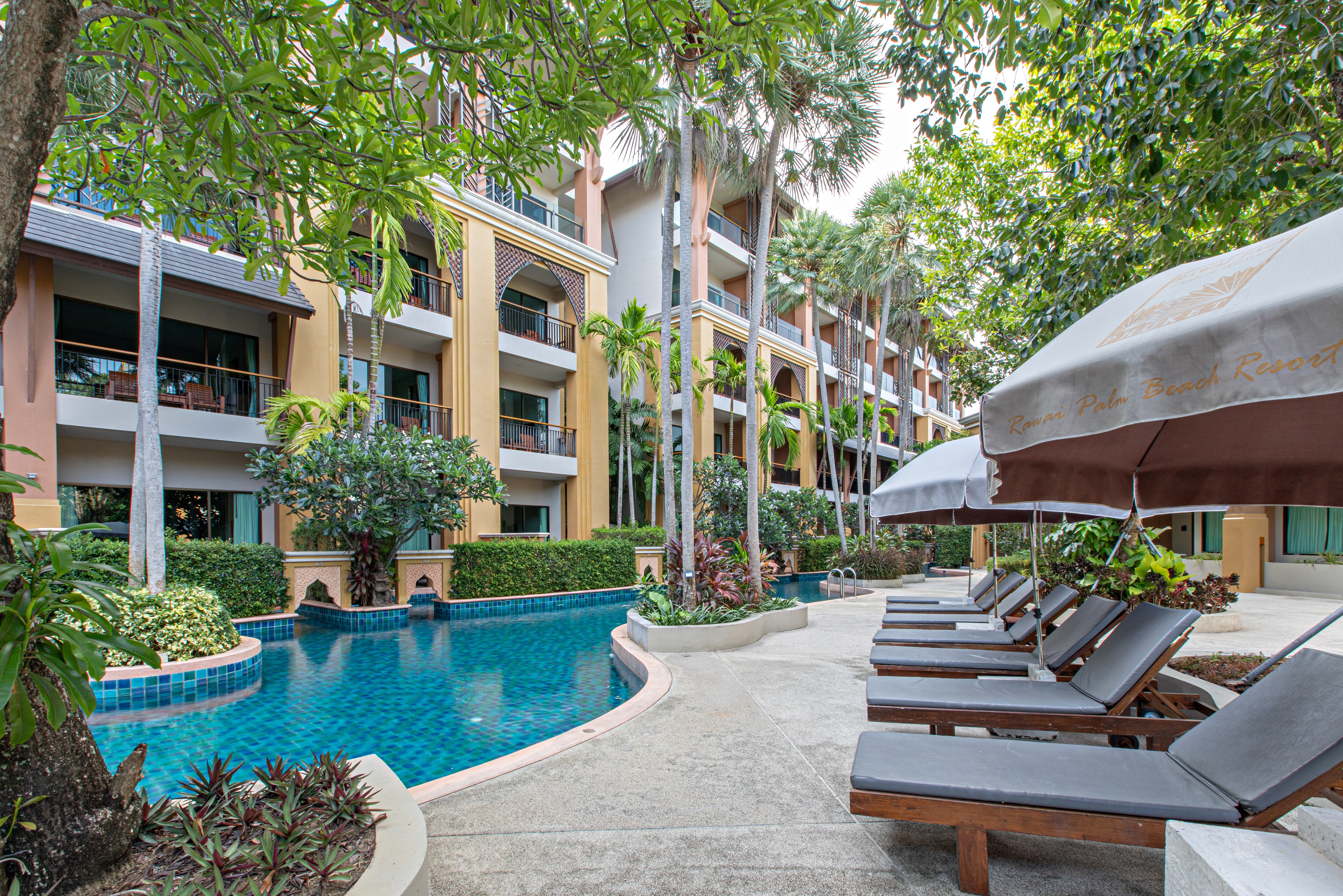 Thailand Phuket Rawai Palm Beach Resort zwembad