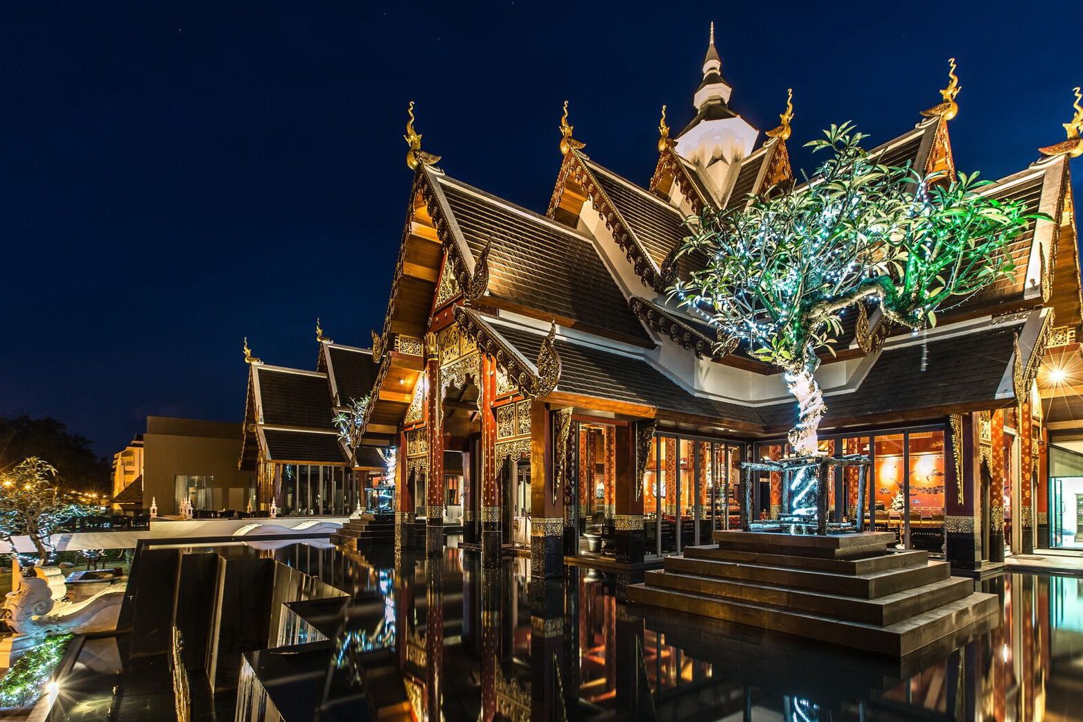 Thailand Phuket Mai Khao Maikhao Palm Beach Resort entree