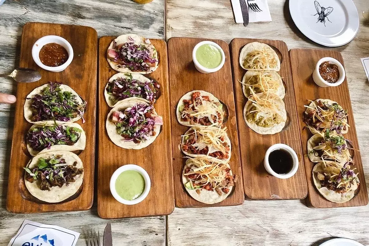 Mexico Tulum dag excursie fiesten taco