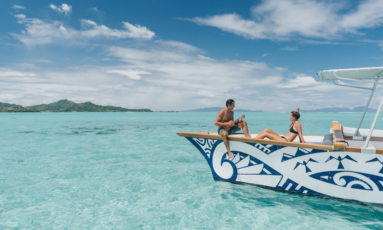 Snorkelavontuur per luxe outrigger