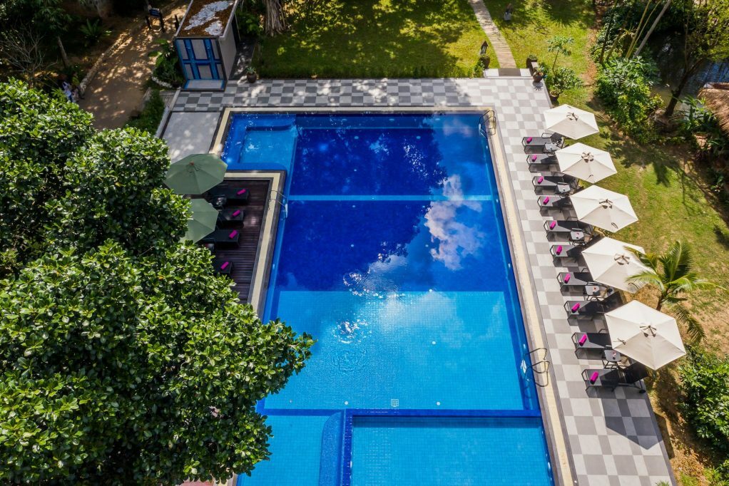 Zwembad River Kwai Resotel