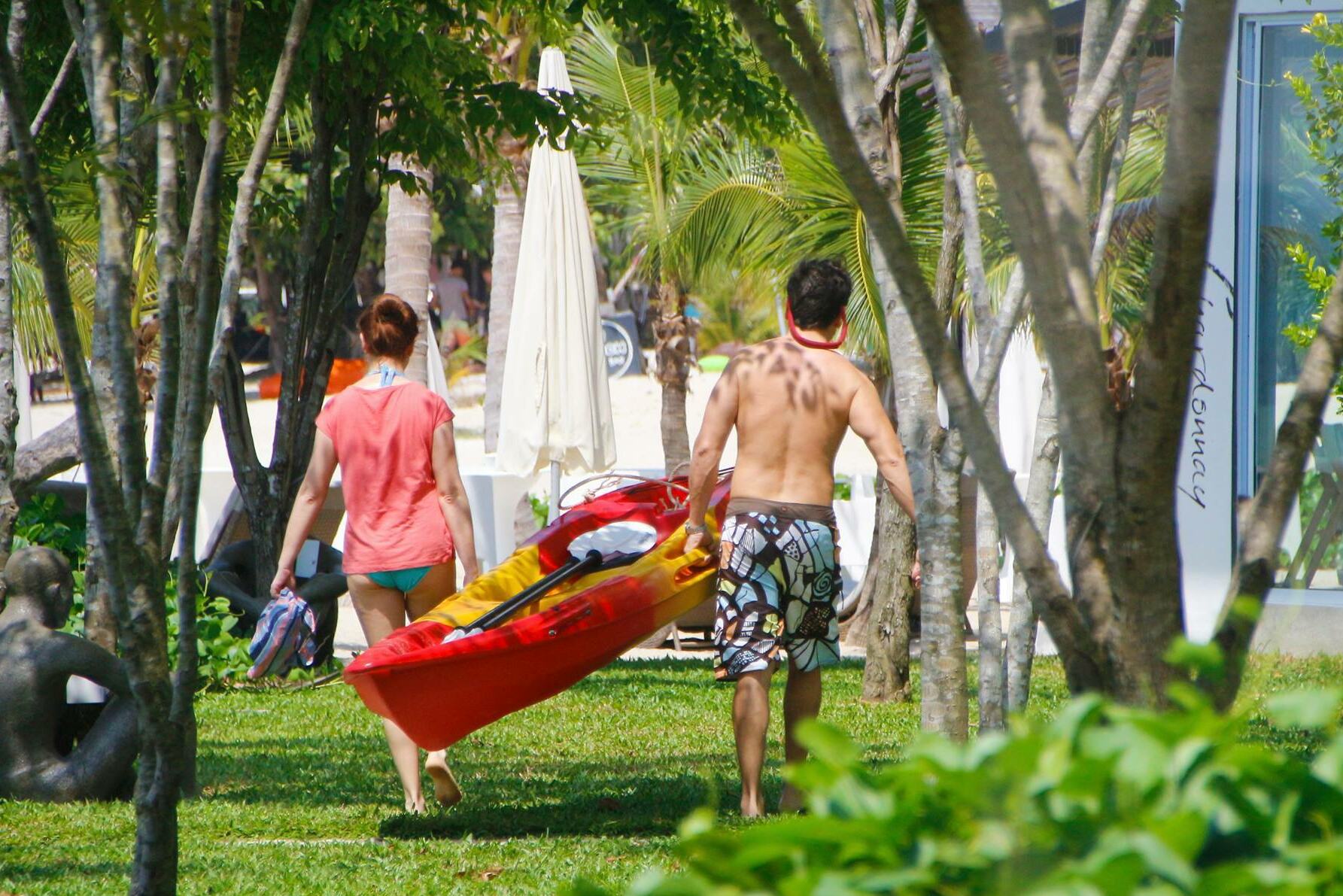 Thailand Koh Phangan Summer Luxury Beach Resort Kajak