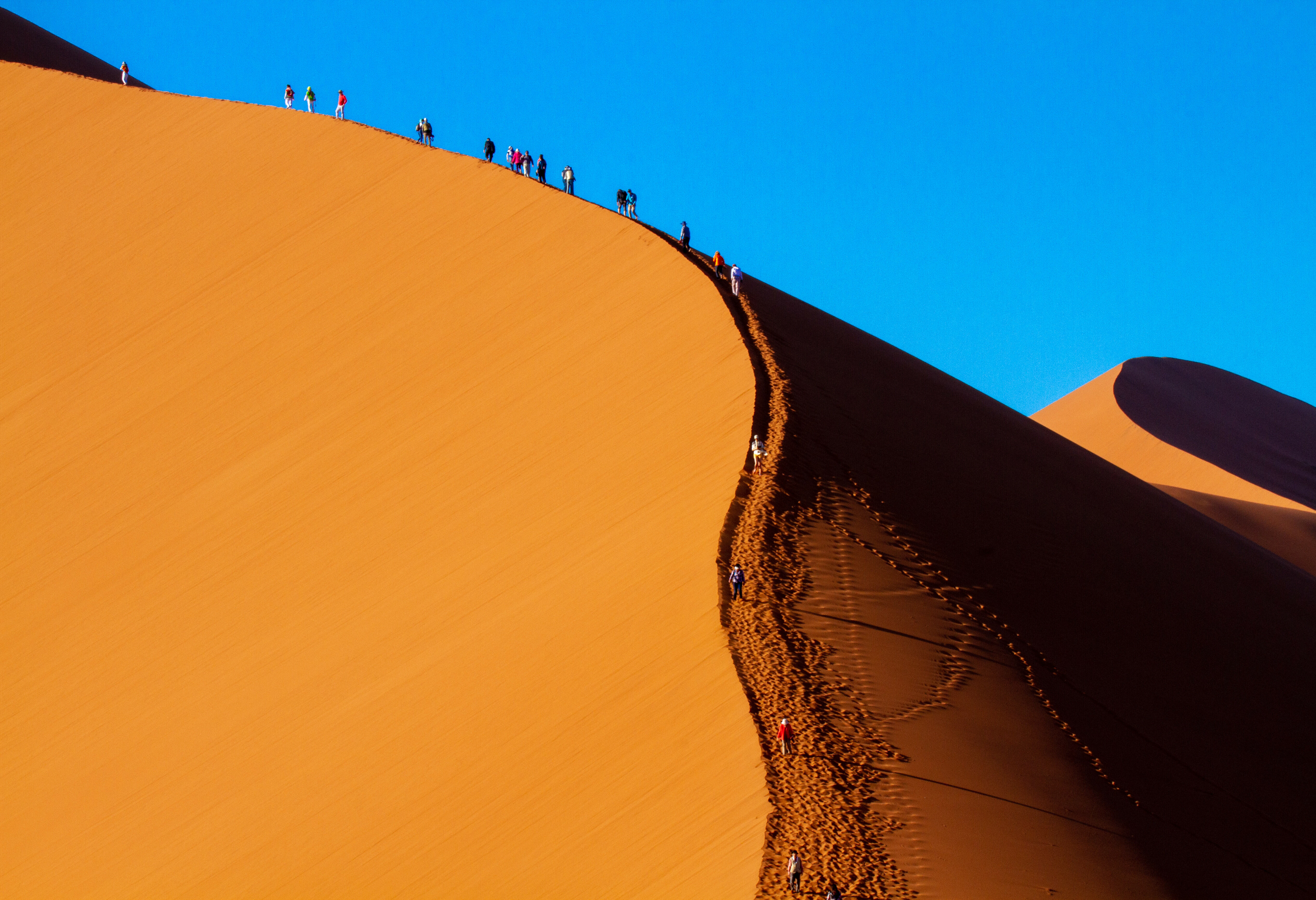 Rode zandduinen van Sossusvlei