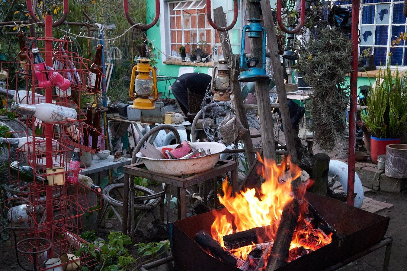Zuid-Afrika-lunchen-bij-theetuin-Sienna-Franschhoek