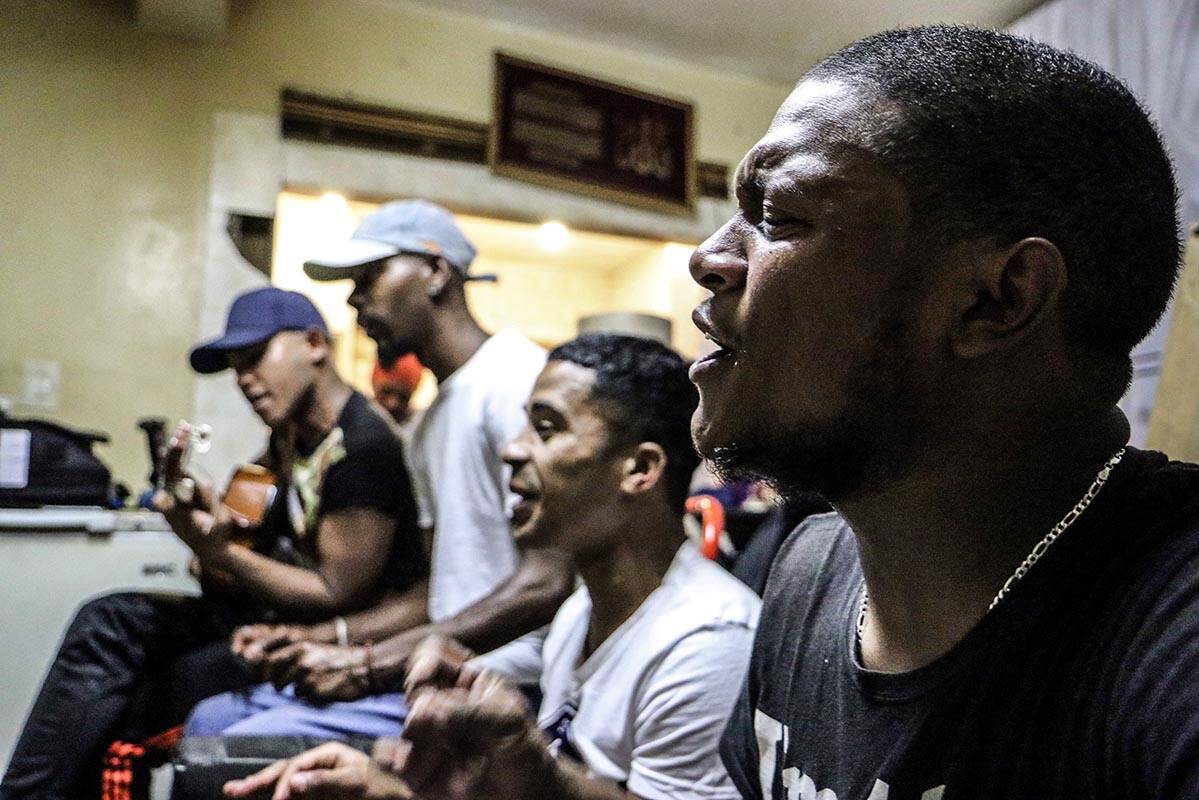 Zuid Afrika Kaapstad Koormuziek