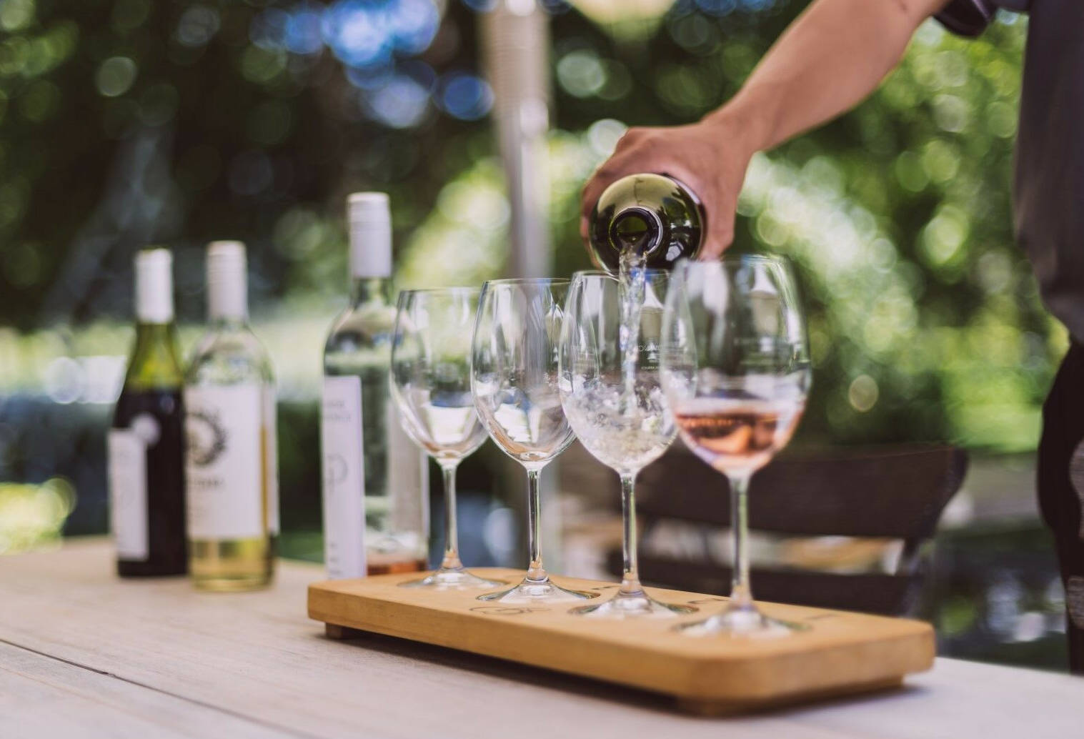 Zuid-Afrika-wijnproeverij