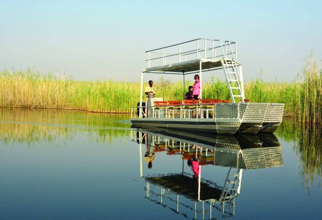 Zambezi omgeving in Namibië