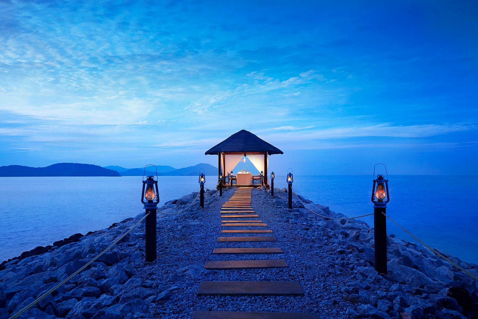 Maleisie Langkawi Rebak Island Resort Dineren