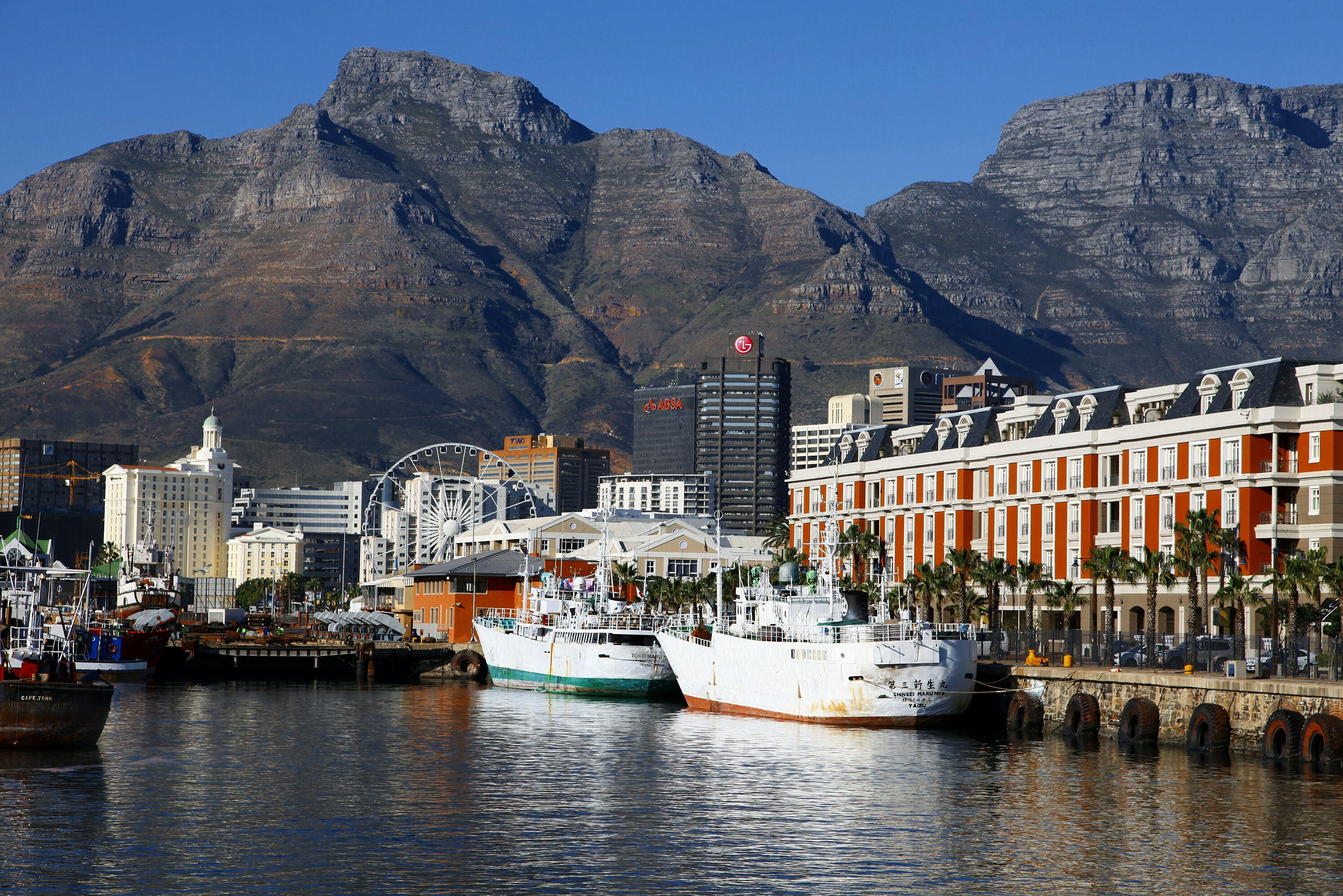 Waterfront in Kaapstad Zuid-Afrika