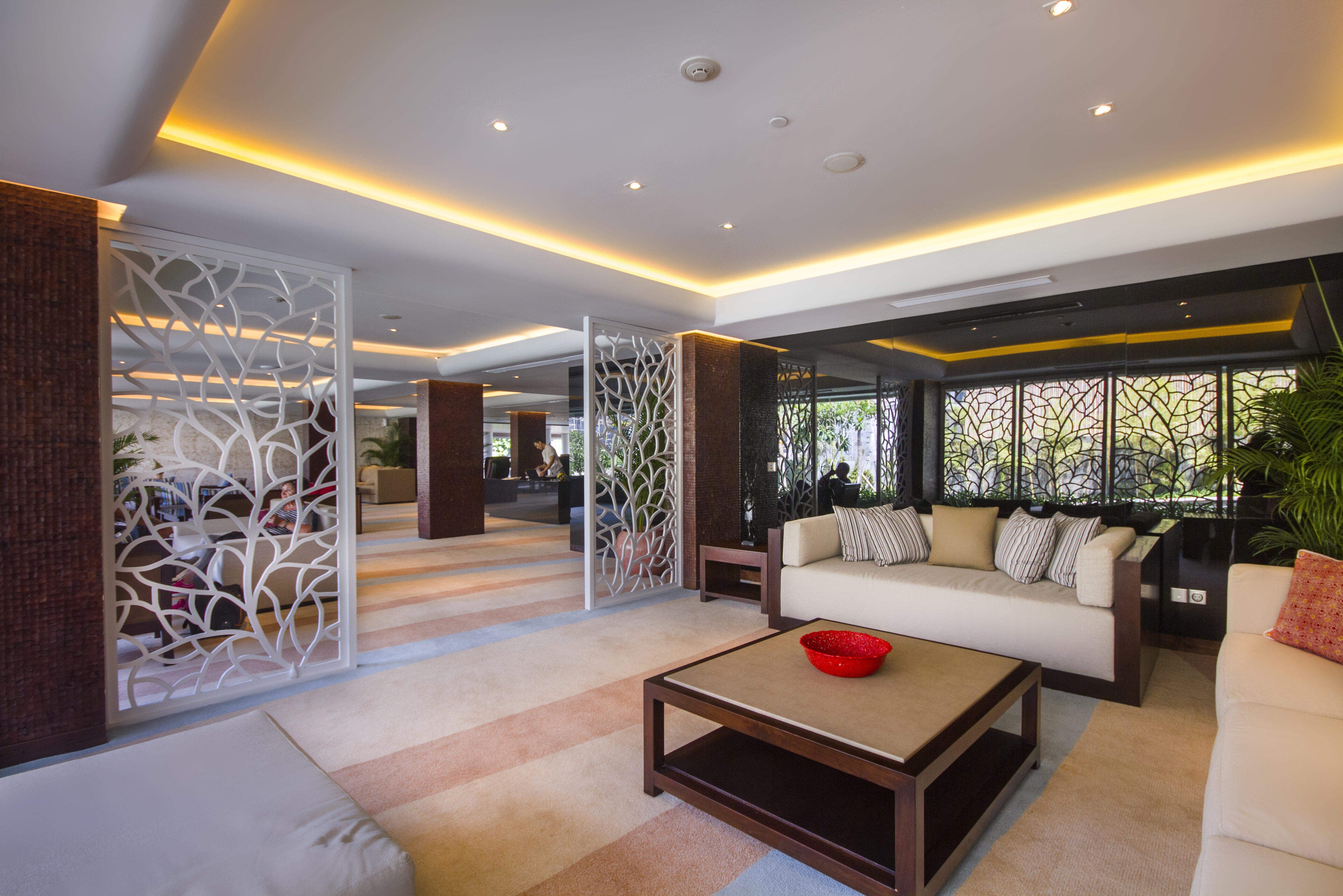 Owner Lounge in het Double Six Luxury Hotel in Seminyak op Bali