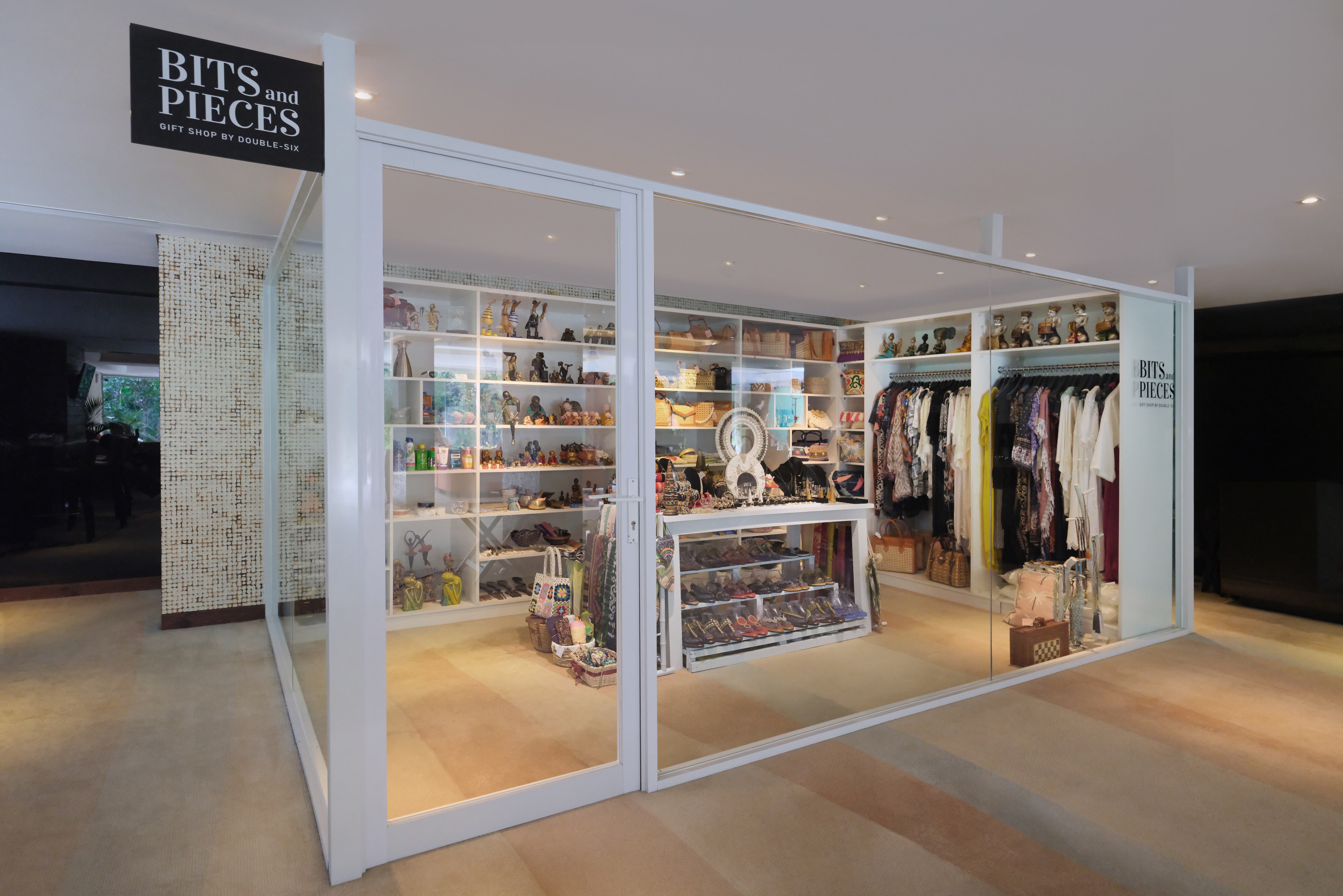 Boetiekje in het Double Six Luxury Hotel in Seminyak op Bali