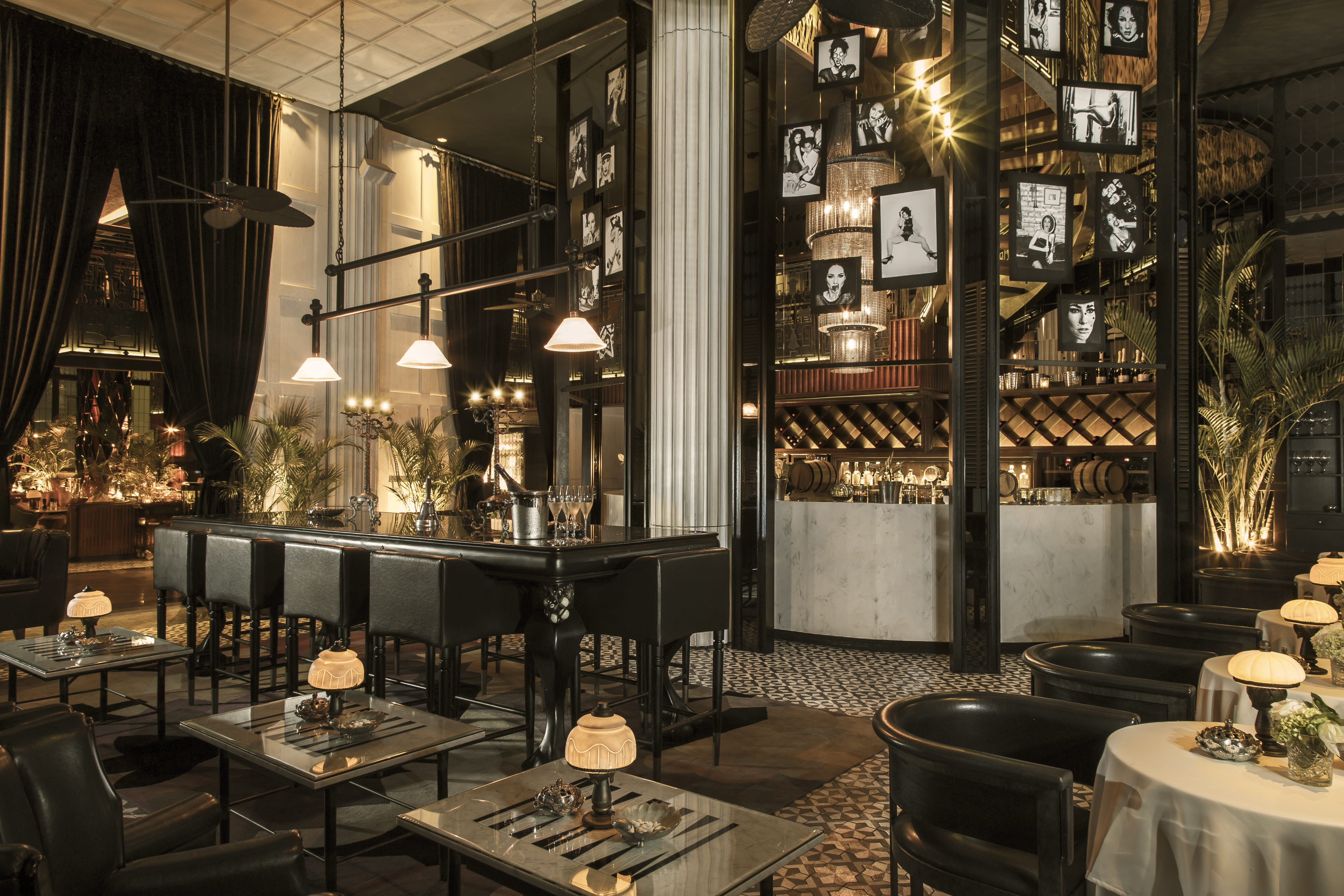 The Plantation Grill Restaurant in het Double Six Luxury Hotel in Seminyak op Bali