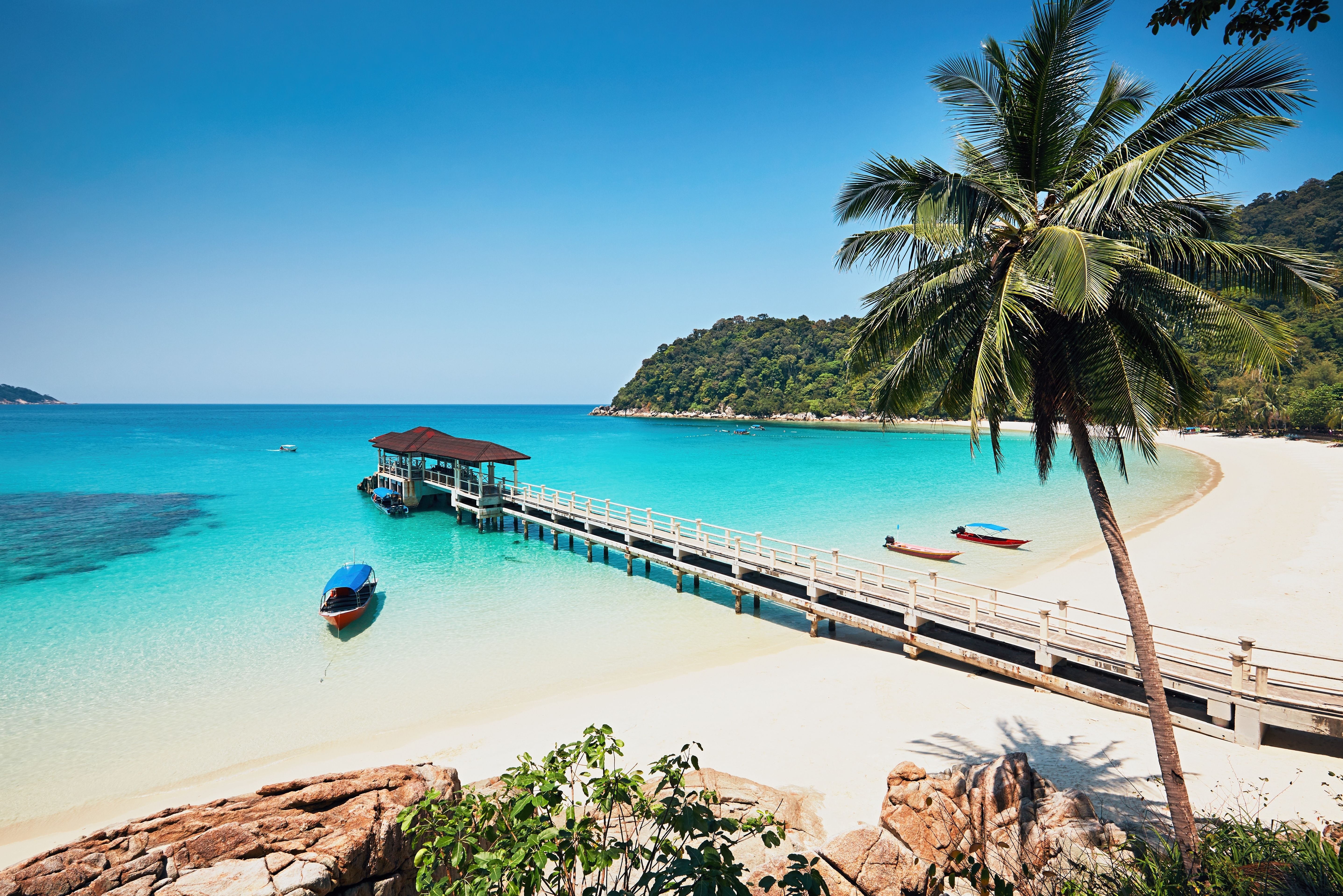 Strand van Perhentian Island Resort