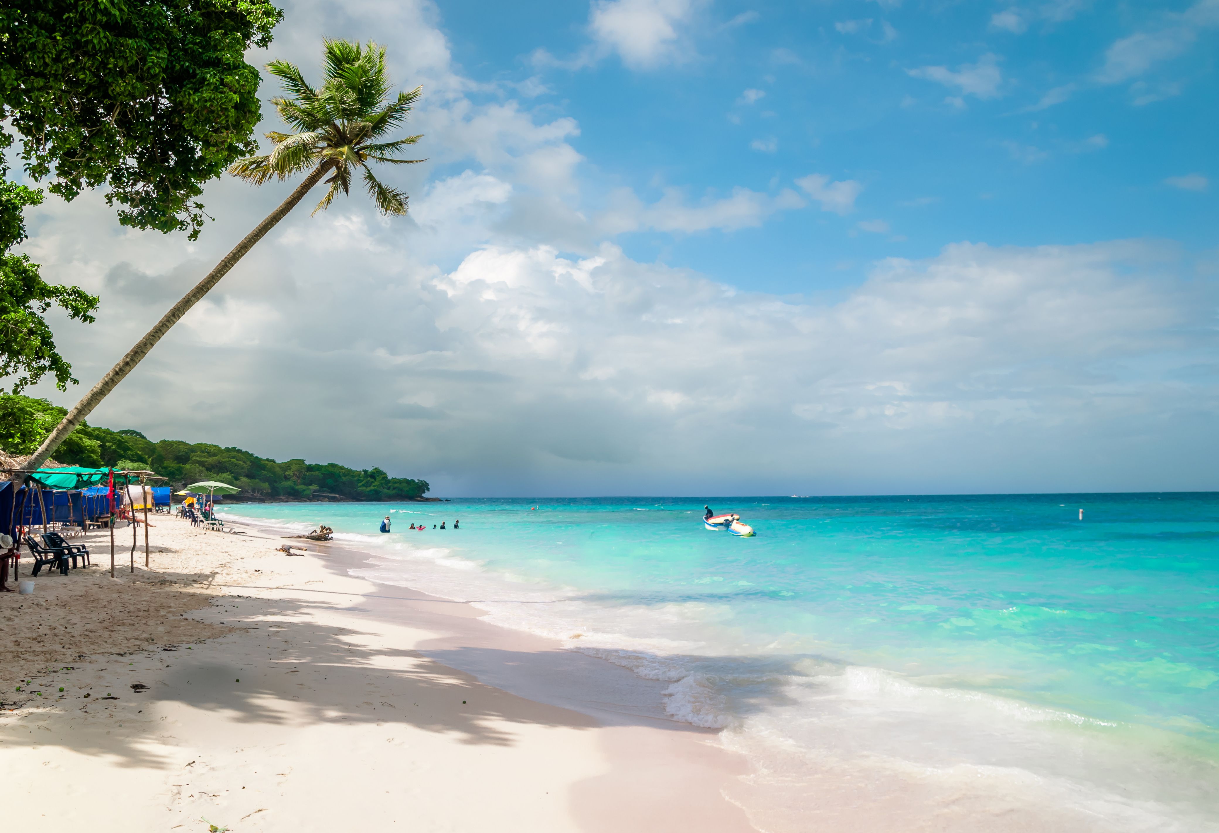Baru Island in Colombia